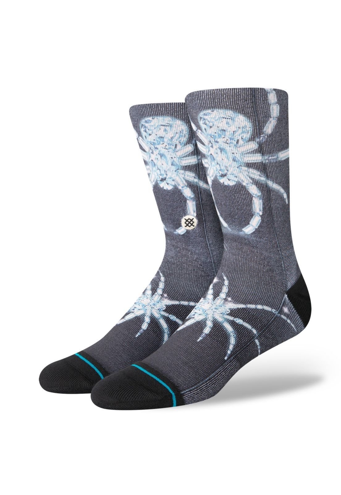 Meia Stance Collab Sara Rabin Frigid Preta