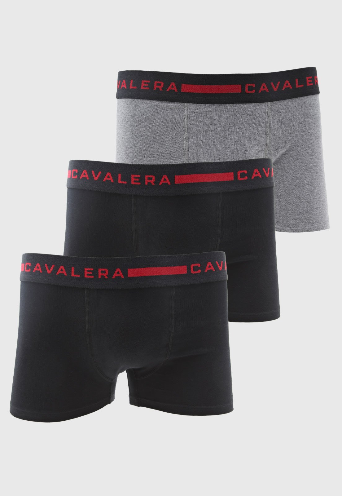 Kit 3 Cuecas Masculina Cavalera Sungão Preto