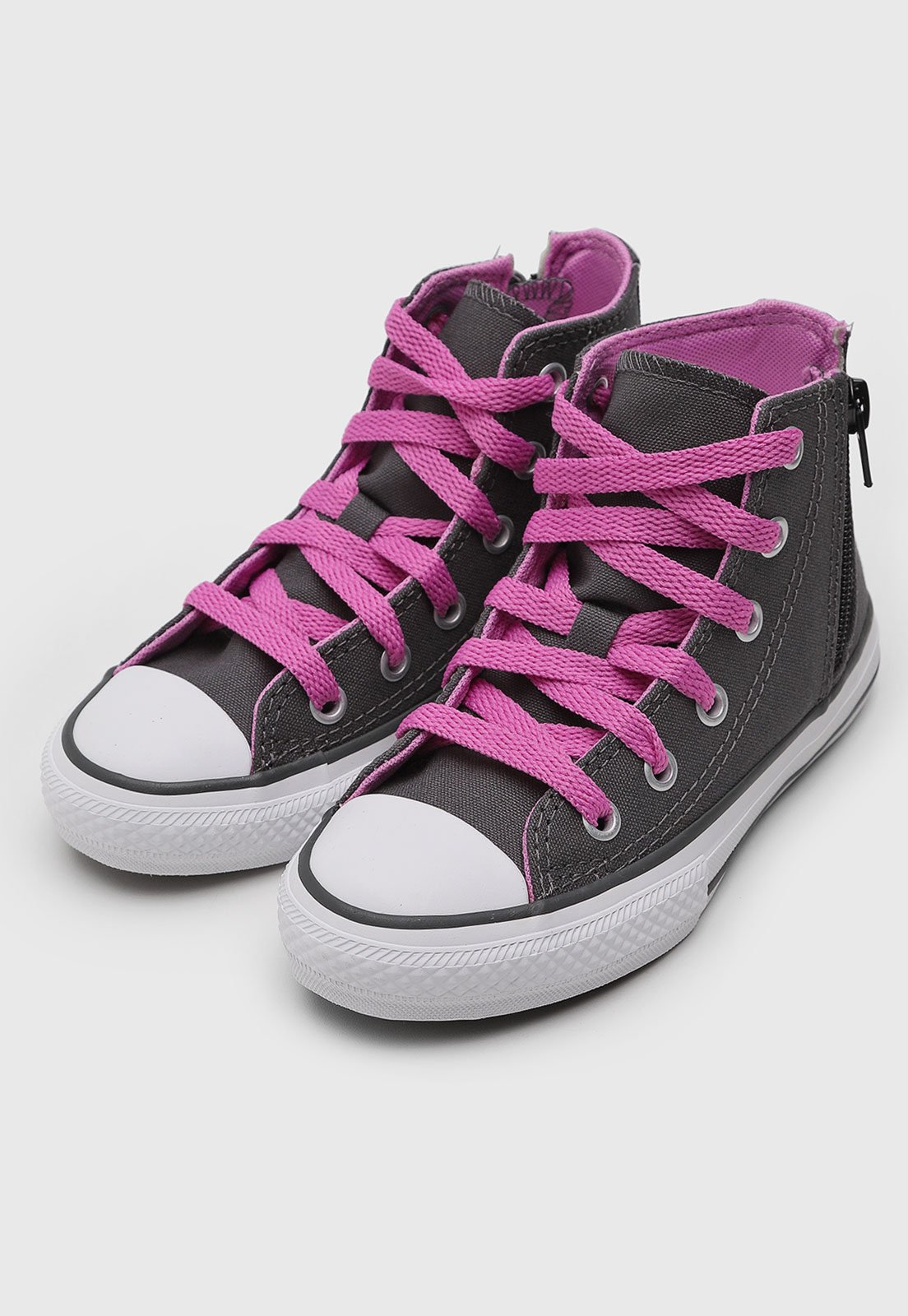 Infantil - Tênis Converse Chuck Taylor All Star Cinza