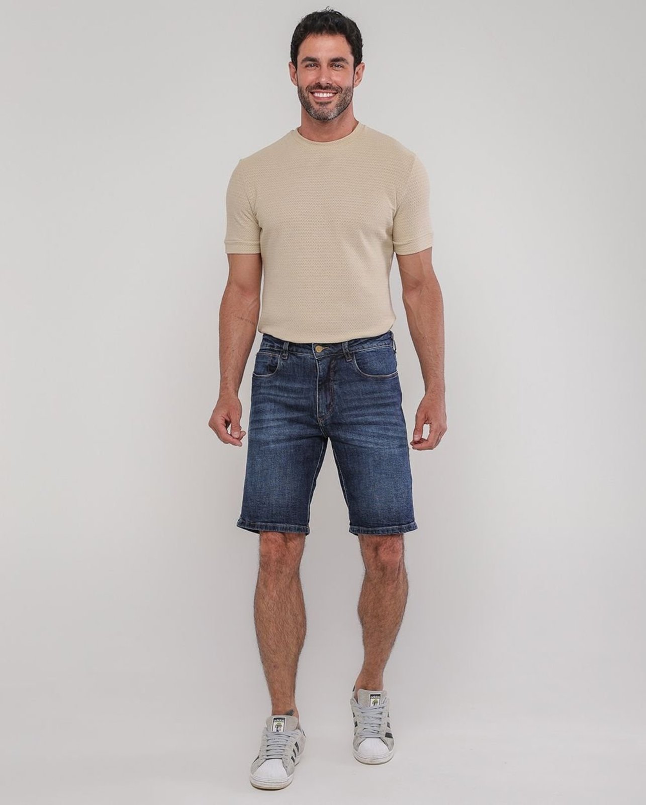 Bermuda Jeans Masculina 25308 Escura Consciência