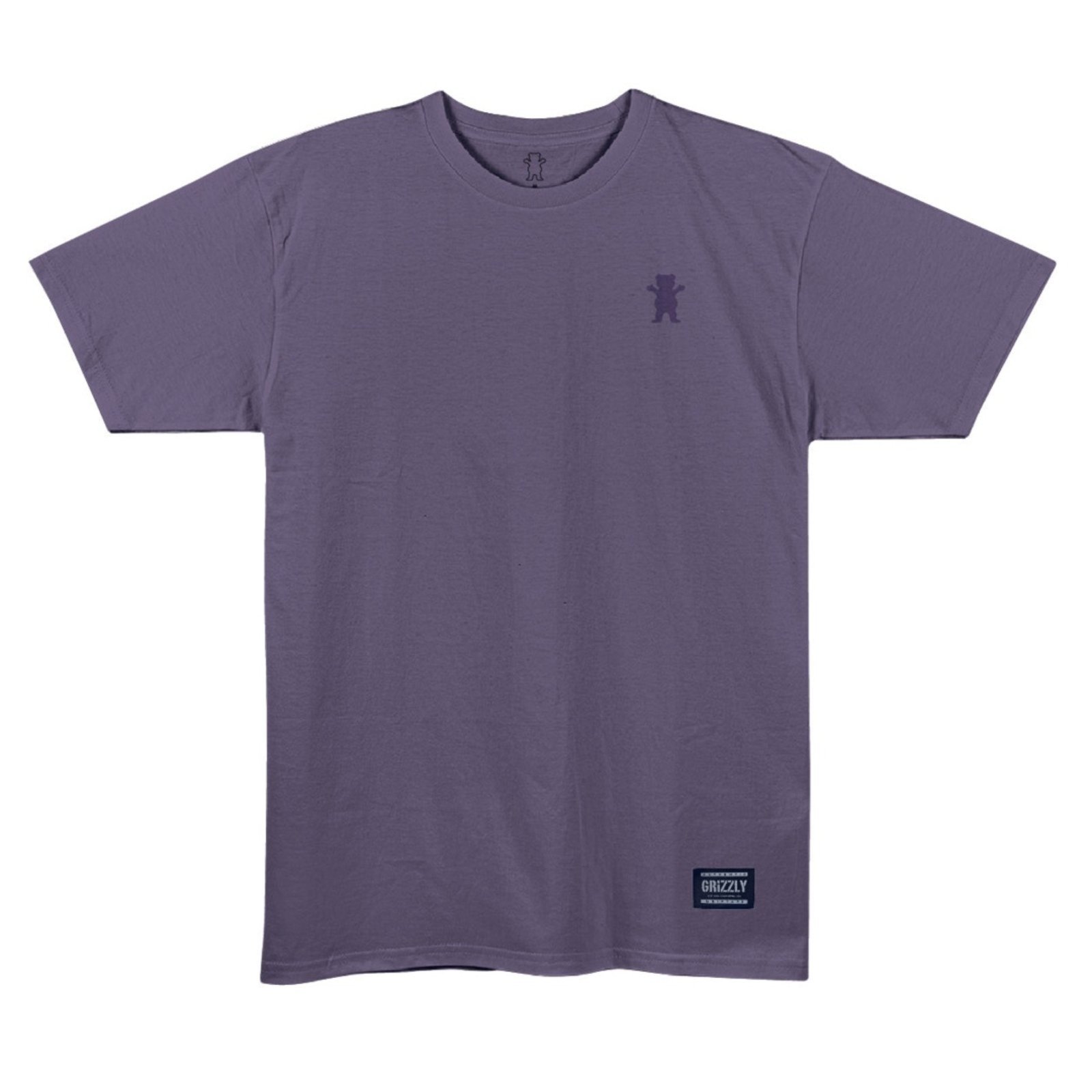 Camiseta Grizzly Mini Og Bear Tee II - ROXO GREPE SHAKE