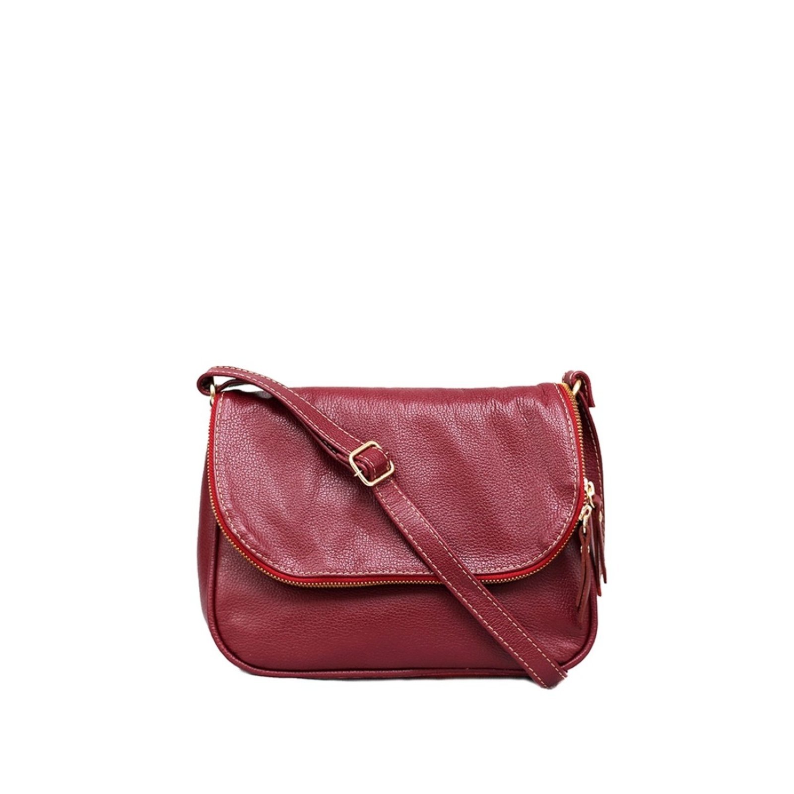 Bolsa SN Couros Islândia Vermelho