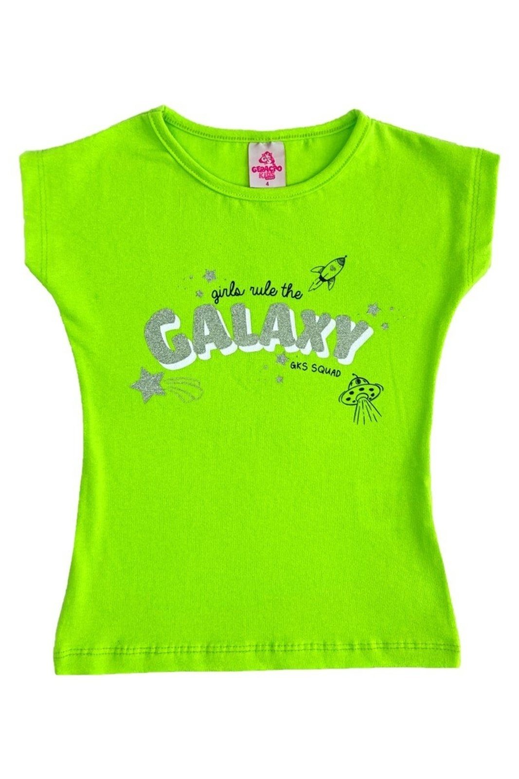 Vista 2 Infantil - Conjunto para Menina Galaxy GKS verde GKS verde