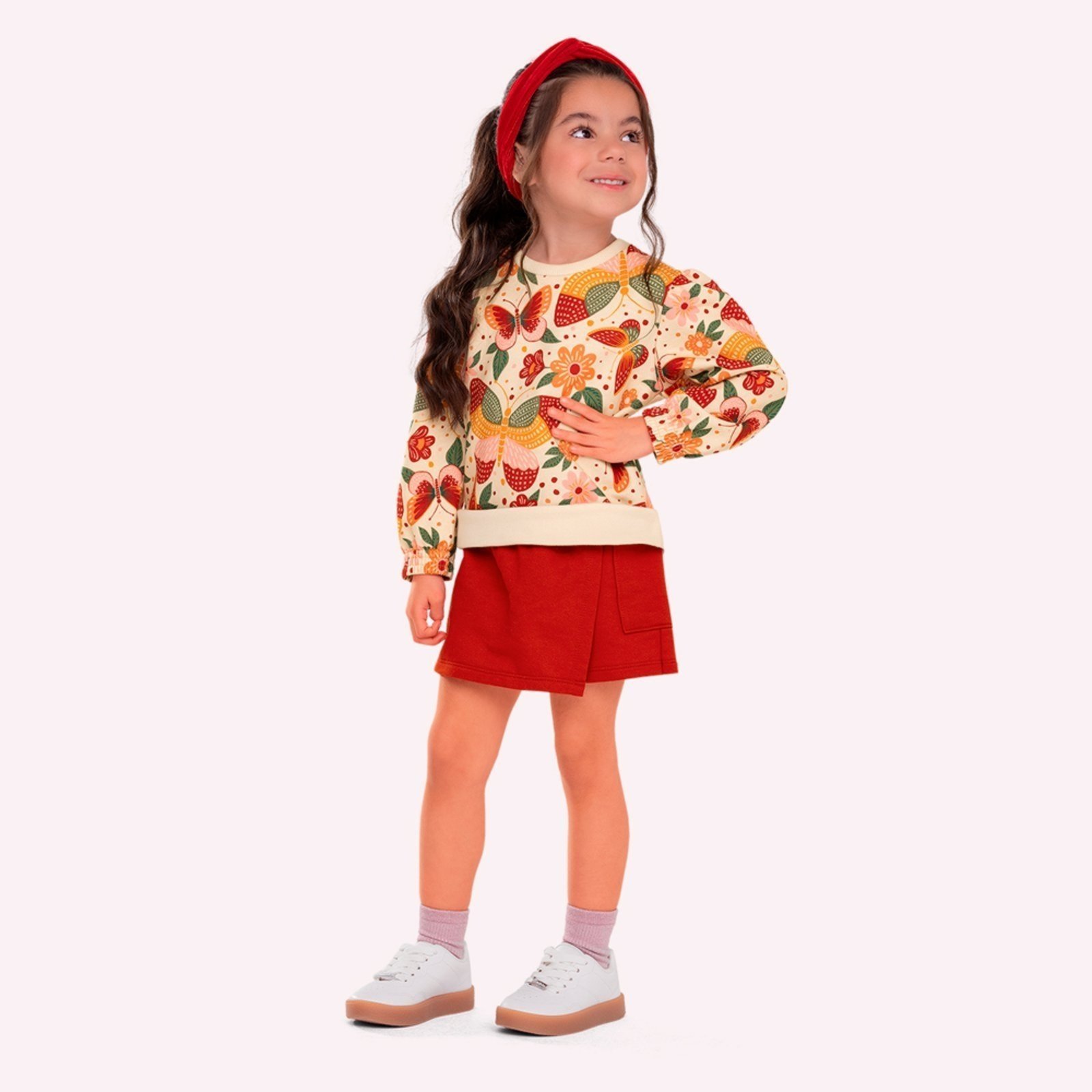 Infantil - Conjunto Menina Borboletas Nanai
