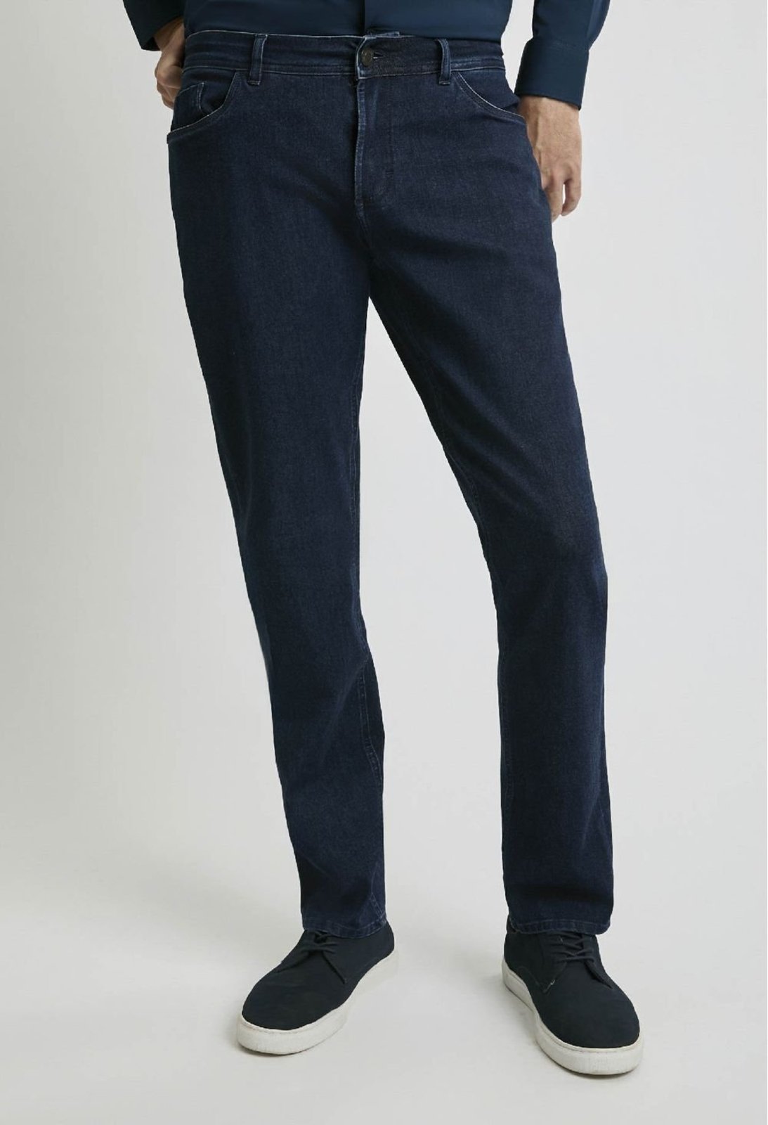 Calça Docthos Slim Jeans Escuro 360° CALÇA DOCTHOS SLIM JEANS ESCURO 360° 165 JEANS ESCURO 42