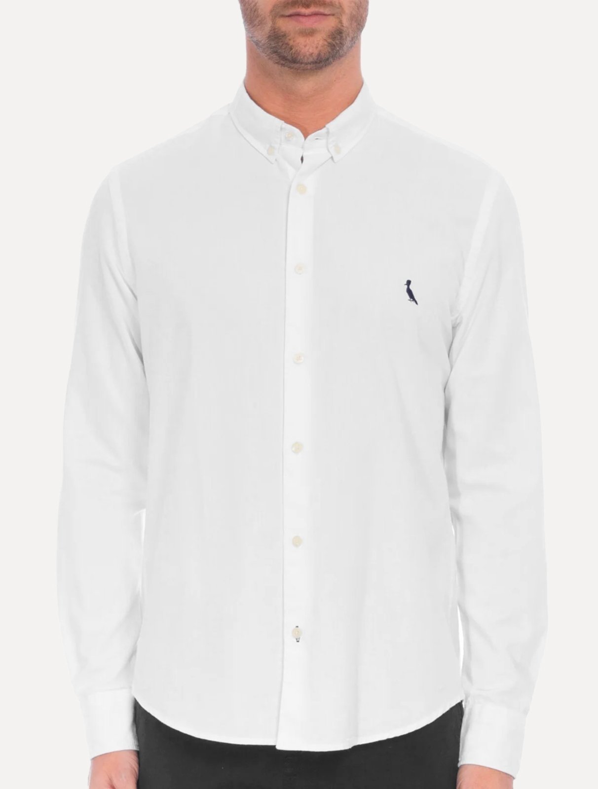 Camisa Reserva Masculina Oxford Sport Color Branca