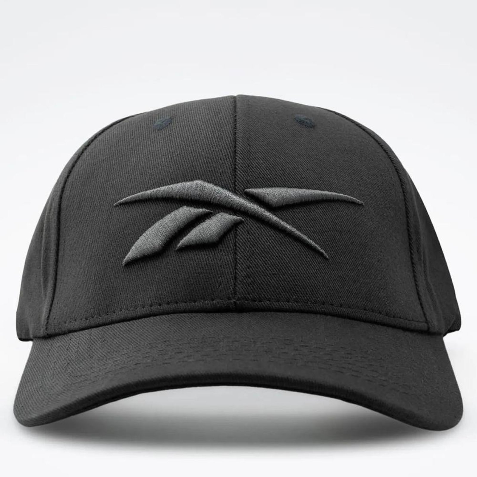 Boné Reebok Aba Curva Vector Cinza