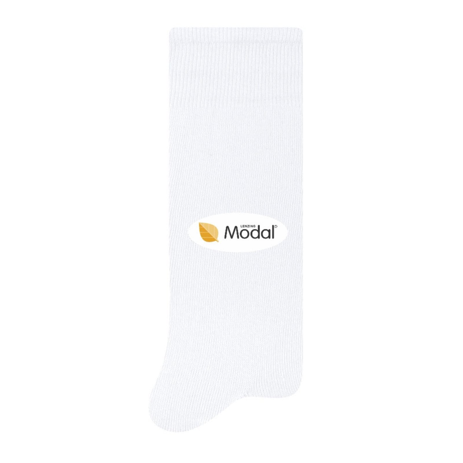 Meia Social Selene 8350-001 Casual Modal Branco
