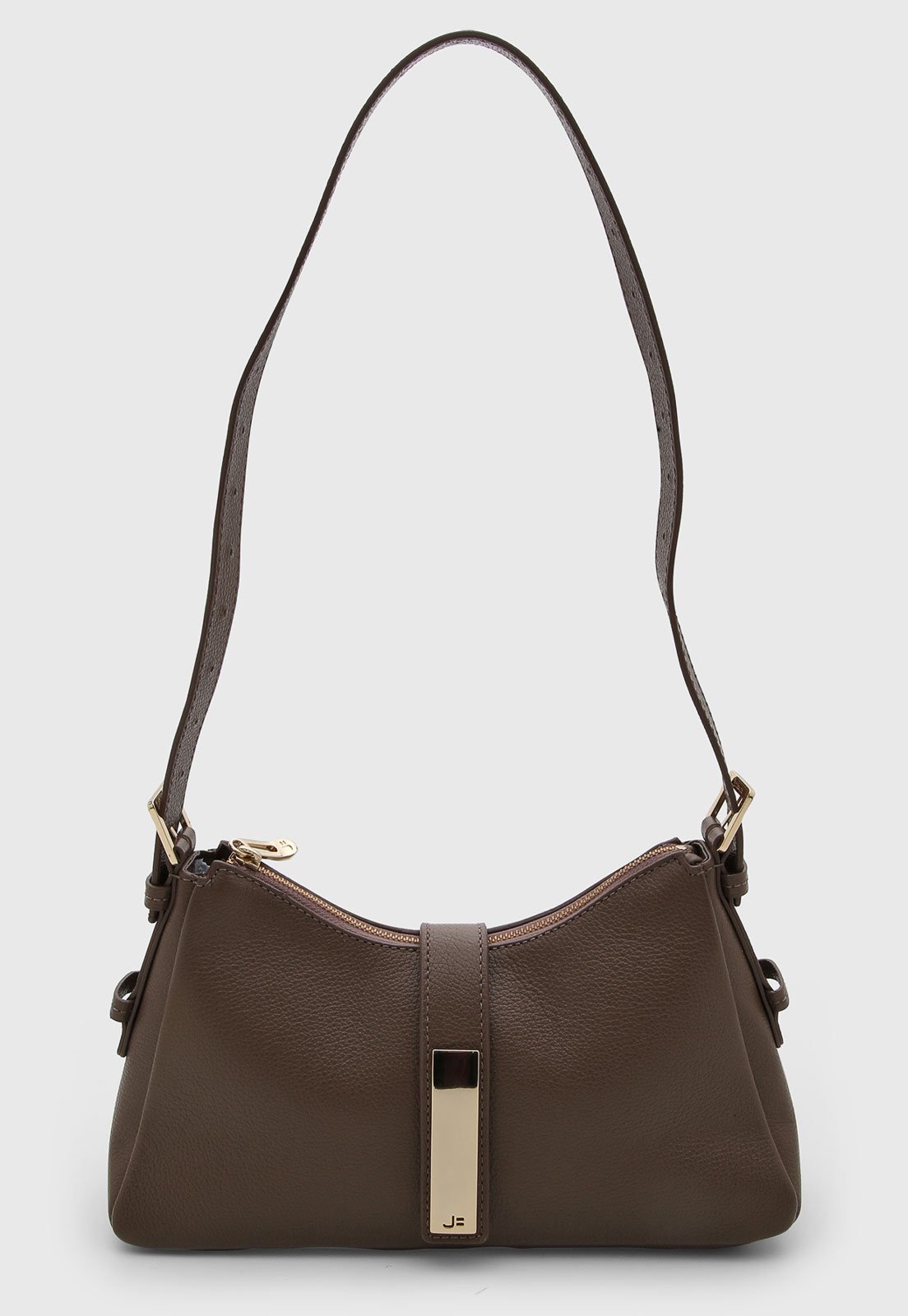 Bolsa Jorge Bischoff Couro Marrom