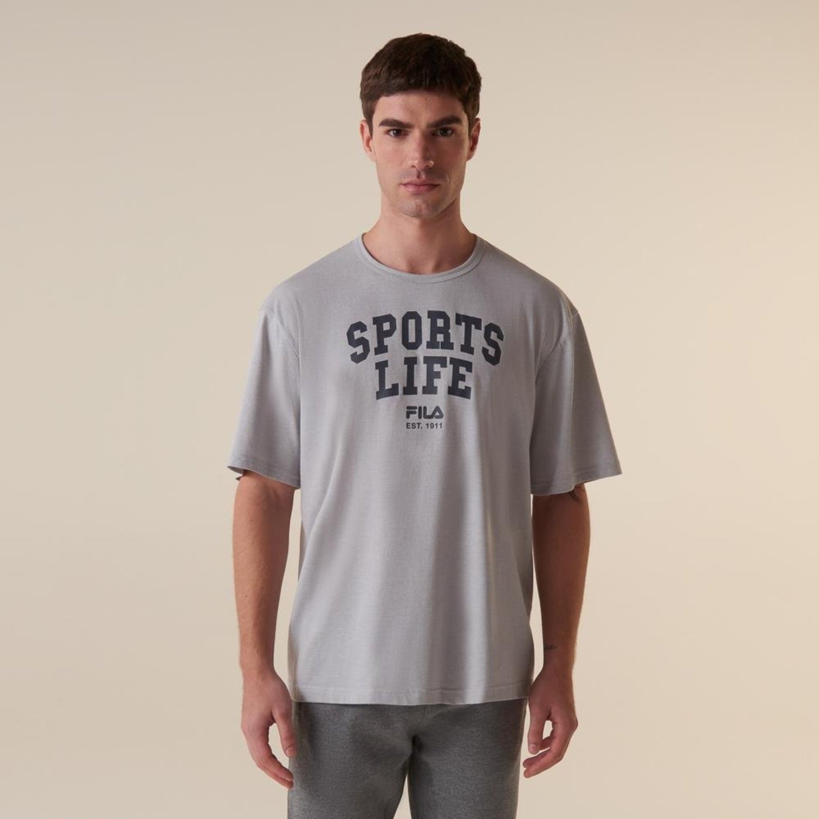 Camiseta Fila Comfort Smart Cotton Masculina Incolor