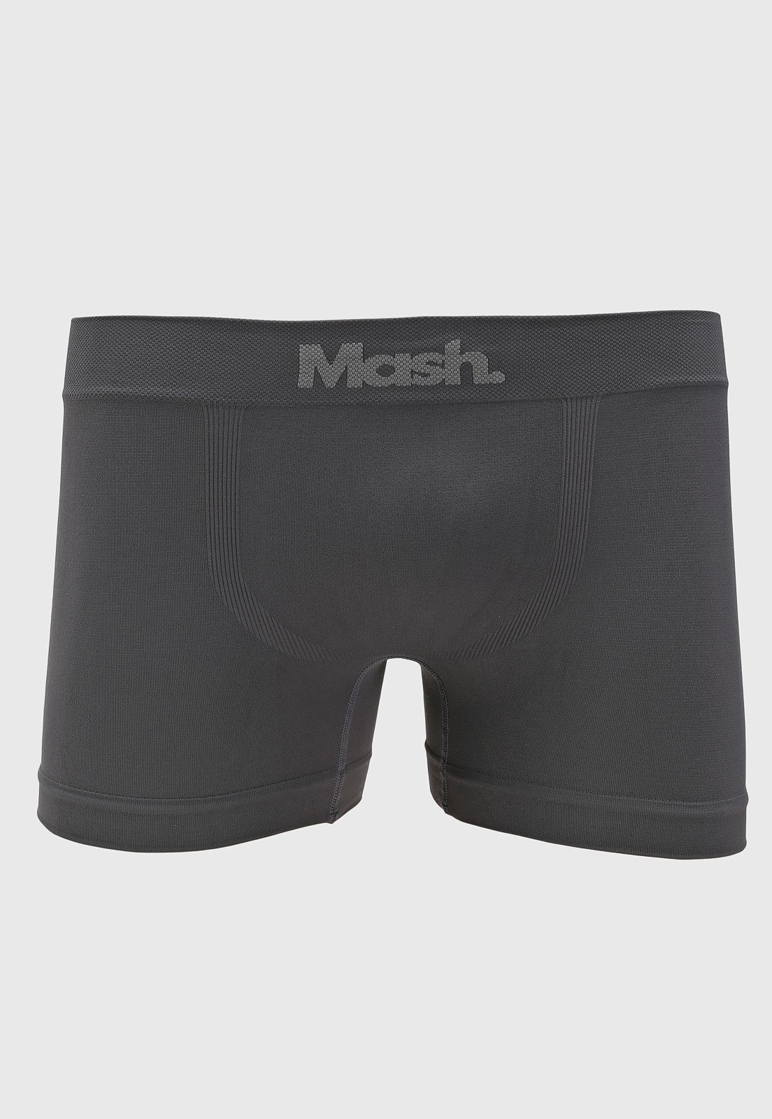 Vista 3 Kit 4pçs Cueca MASH Boxer Sem Costura Preta preto MASH preto