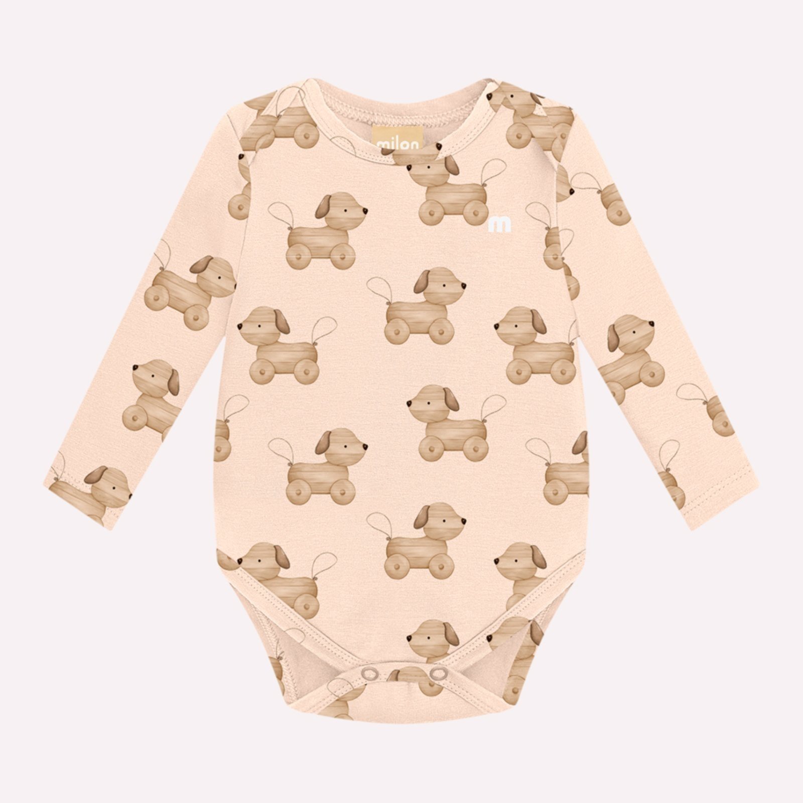Infantil - Body Menino em Cotton Milon