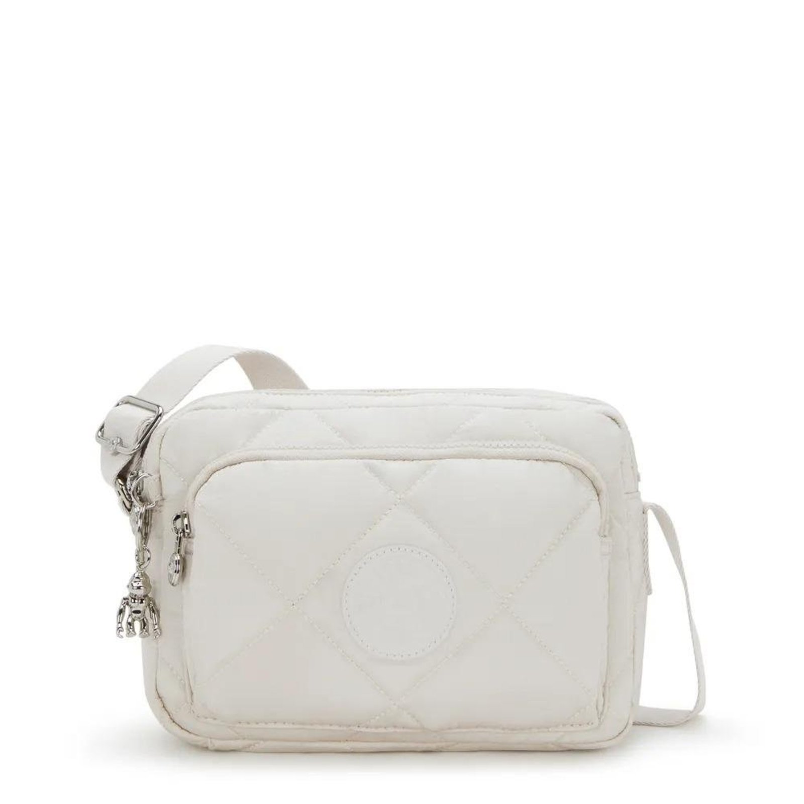 Bolsa Kipling Abanu M Zip Airy Beige Ql