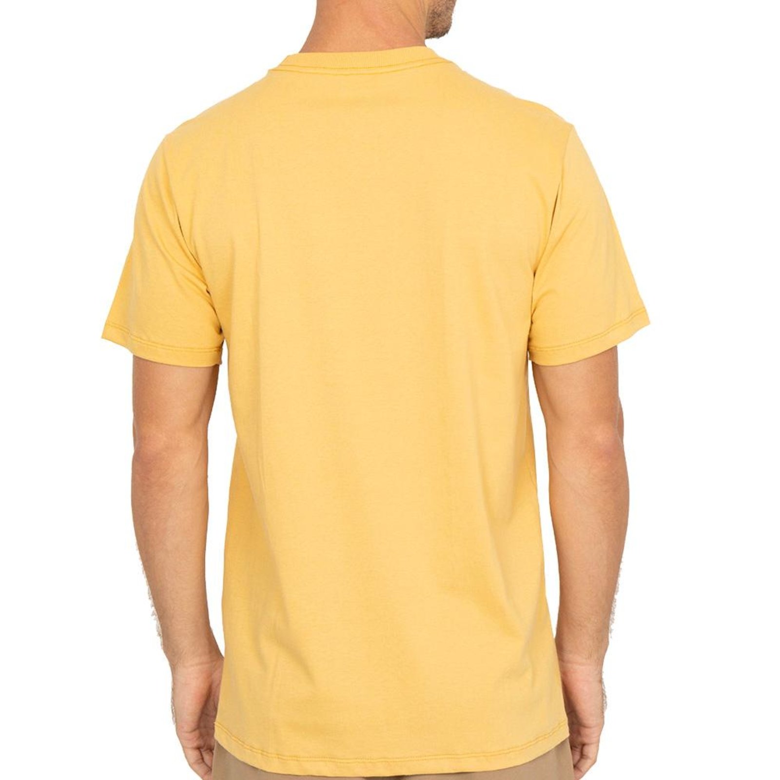 Camiseta Quiksilver Next Gen WT26 Masculina Mostarda