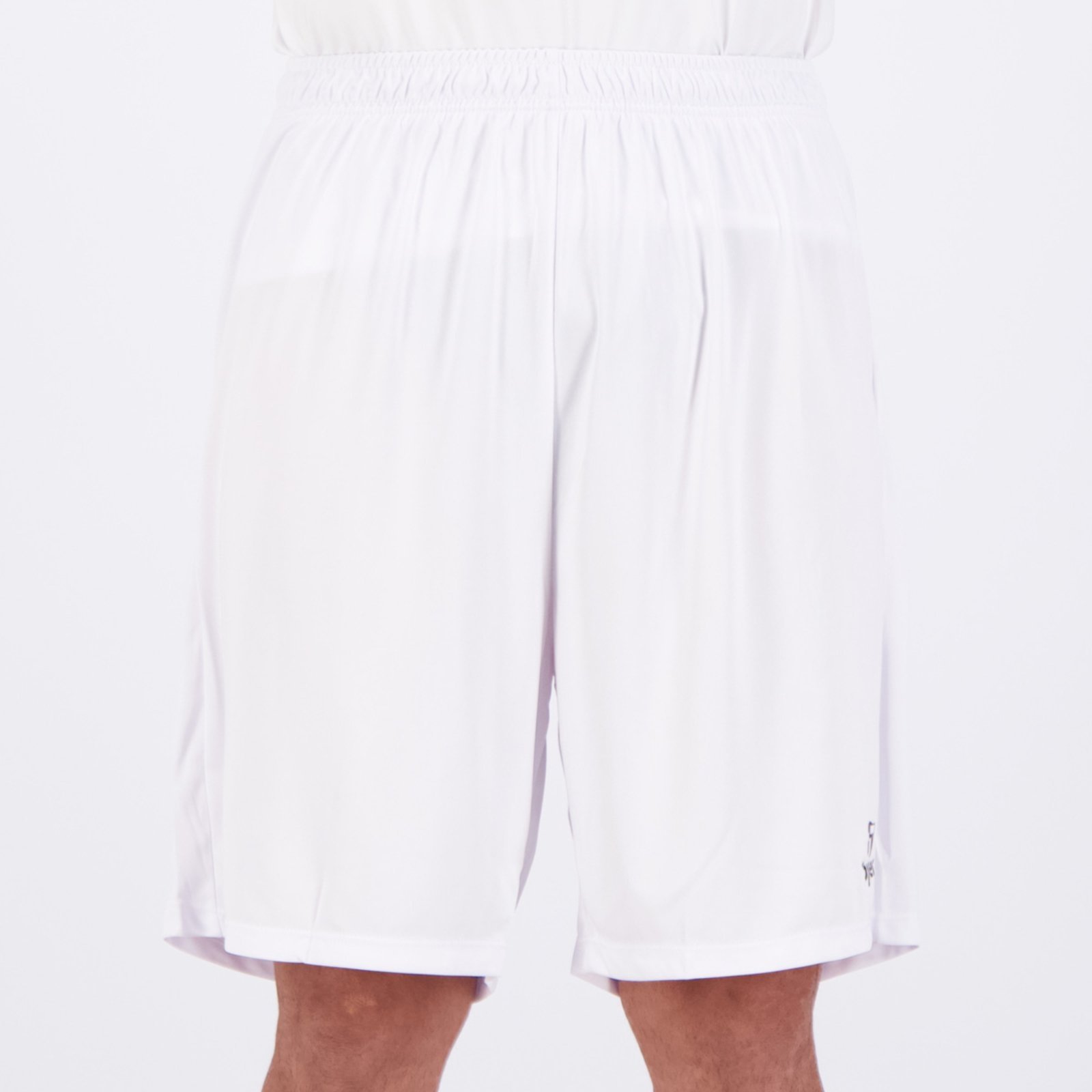 Calção Topper Fut Classic Plus Size Branco