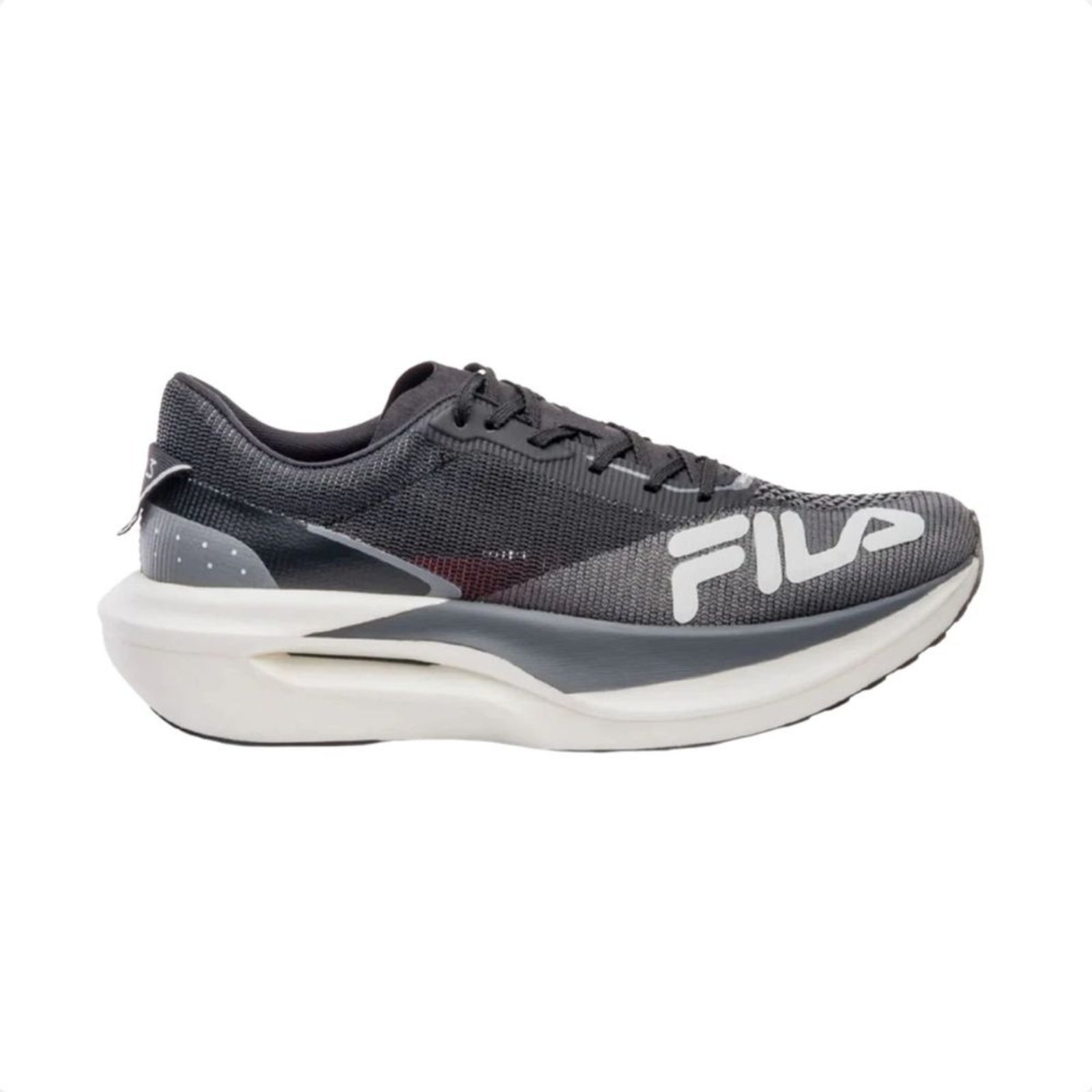 Vista 2 Tênis Running Masculino Fila Carbon 3 Preto preto carbon Fila preto carbon