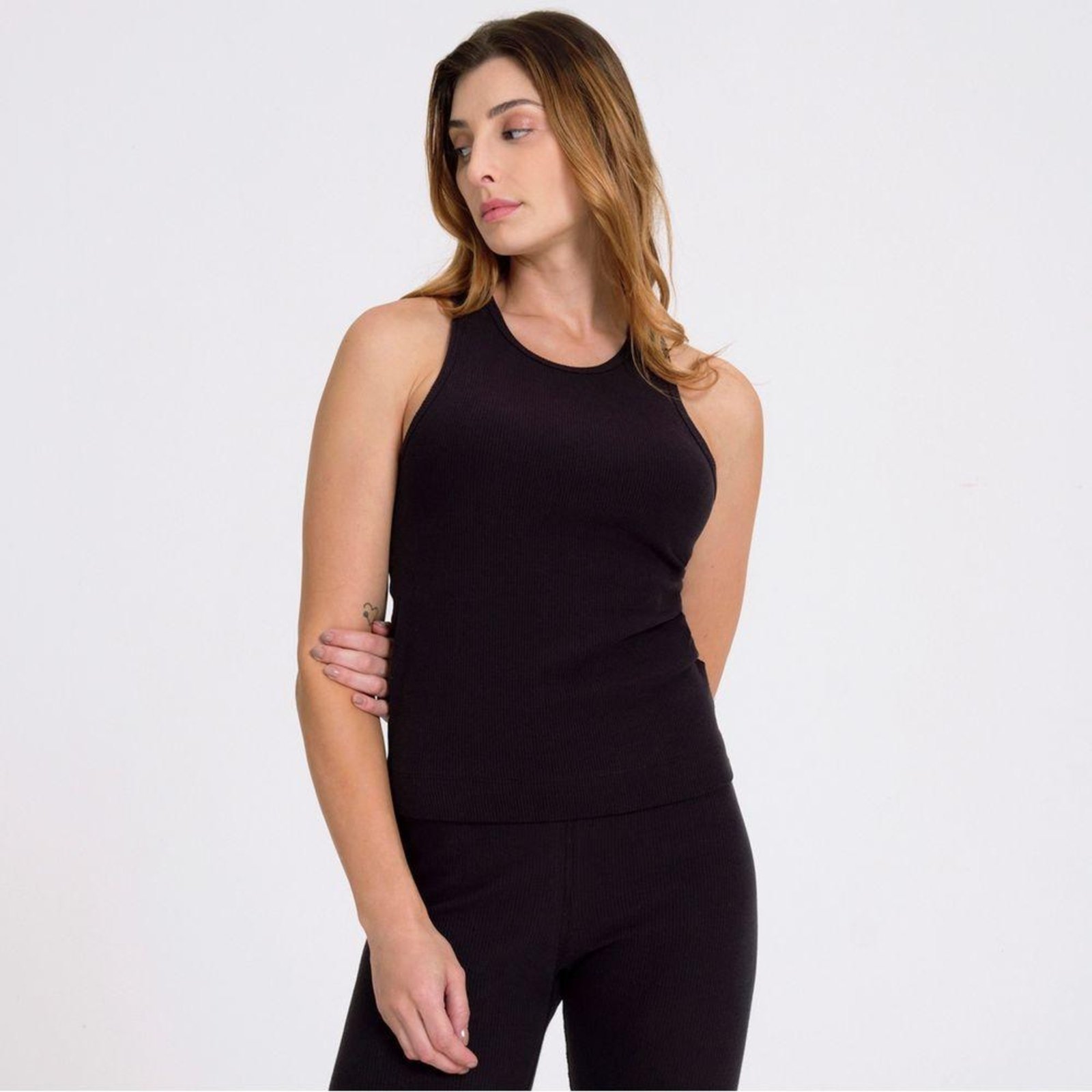 Vista 2 Regata New Balance Canelada Small Logo Feminina incolor New Balance incolor