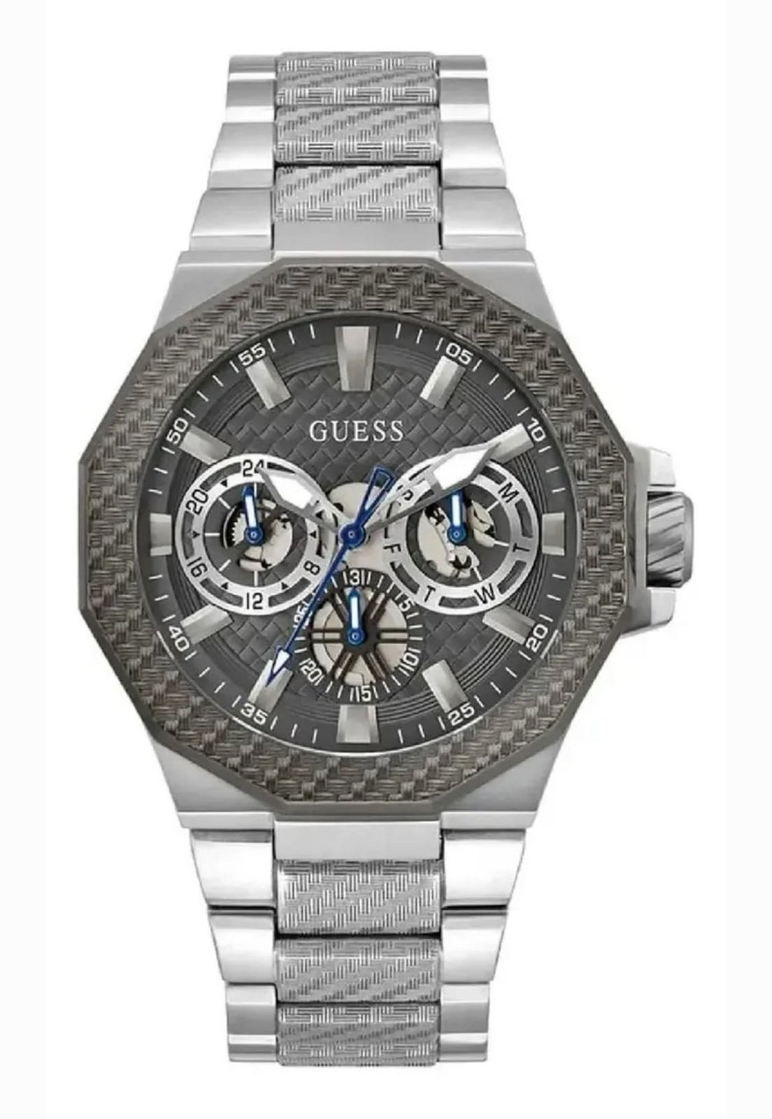Relógio Guess Masculino Multifunção Prata
