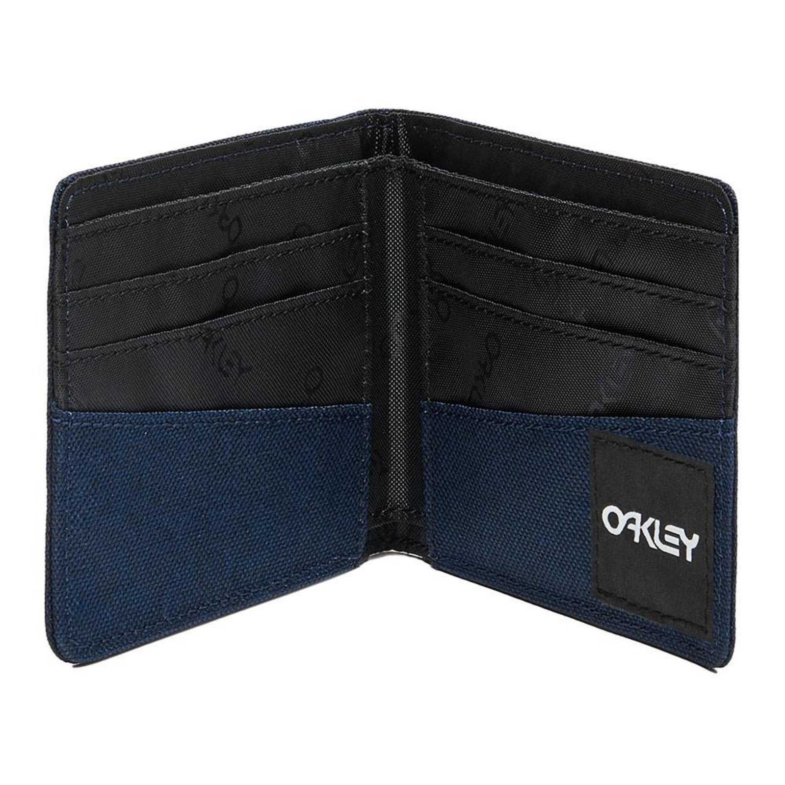 Vista 3 Carteira Oakley B1B Bifold Wallet SM23 Fathom Heather azul marinho Oakley azul marinho