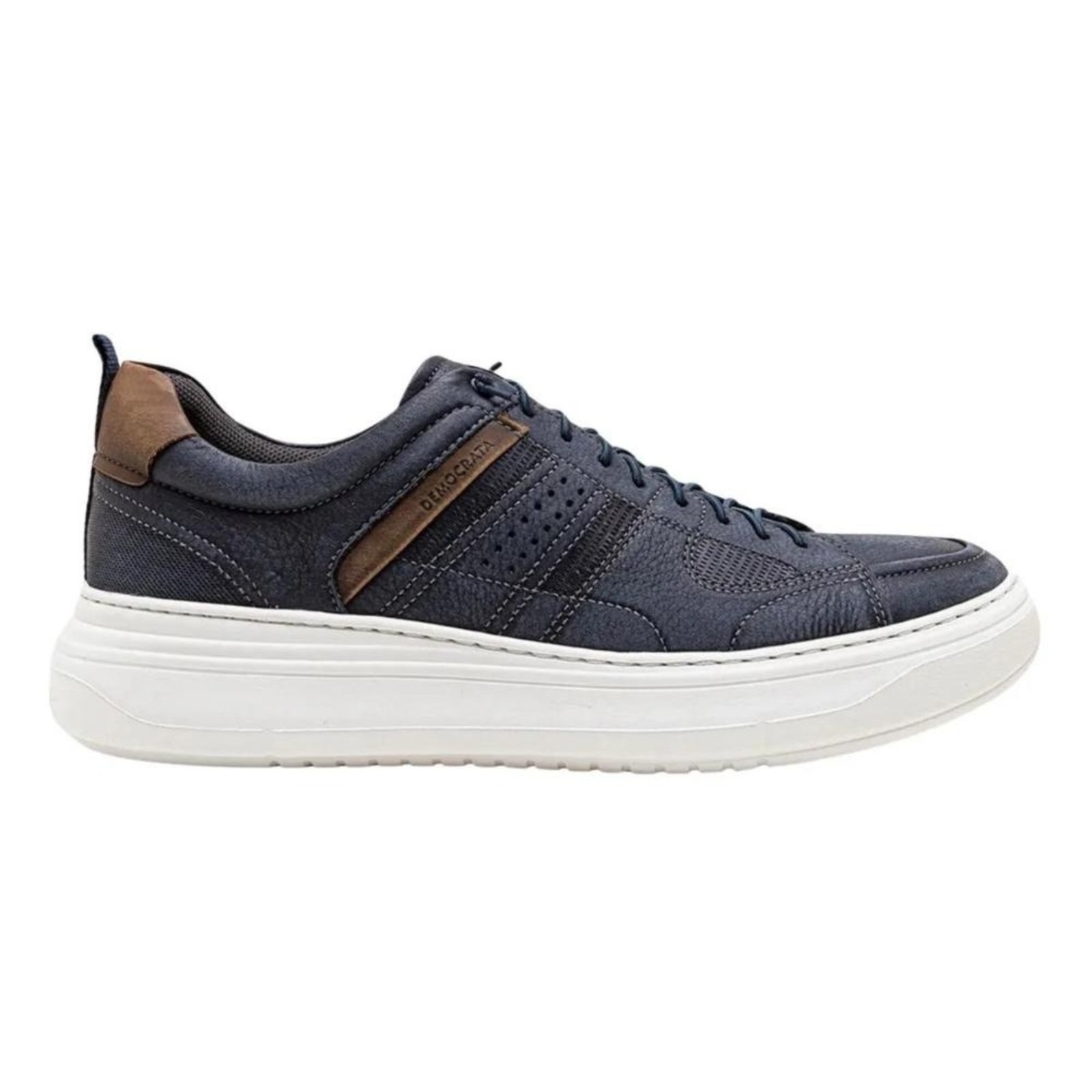Sapatenis Democrata Joe Ultra Light Azul Escuro 526101-003