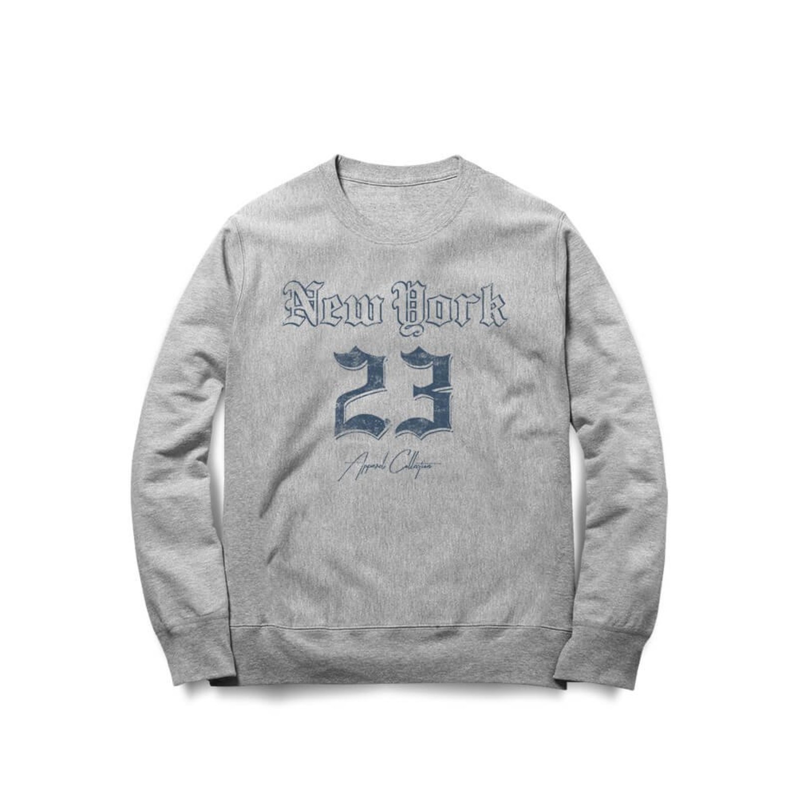 Moletom New York - Mescla Cinza - Casual - Studio Geek