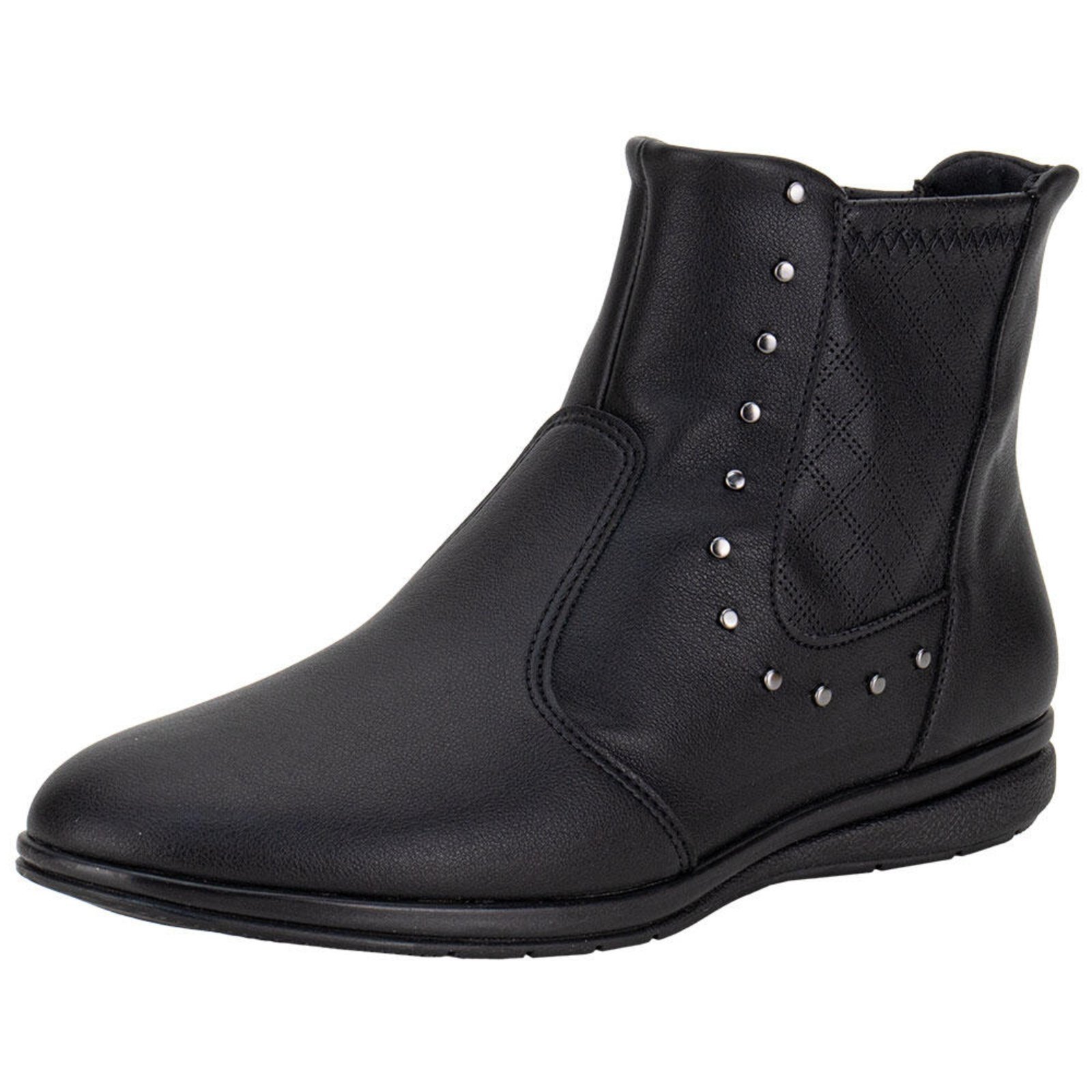 Bota Feminina Cano Baixo Piccadilly 261036 0080610 Preto