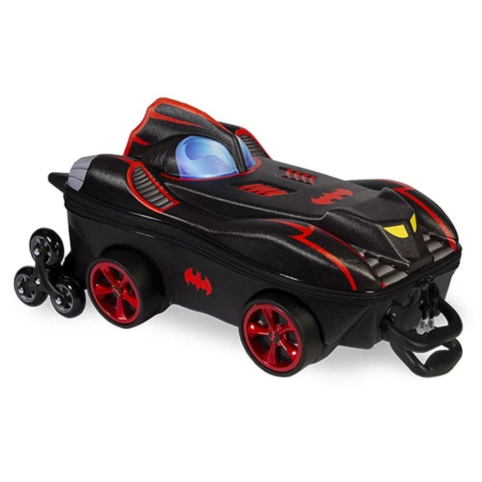 Infantil - Mala MaxToy Batman Chrome Wheels Preto