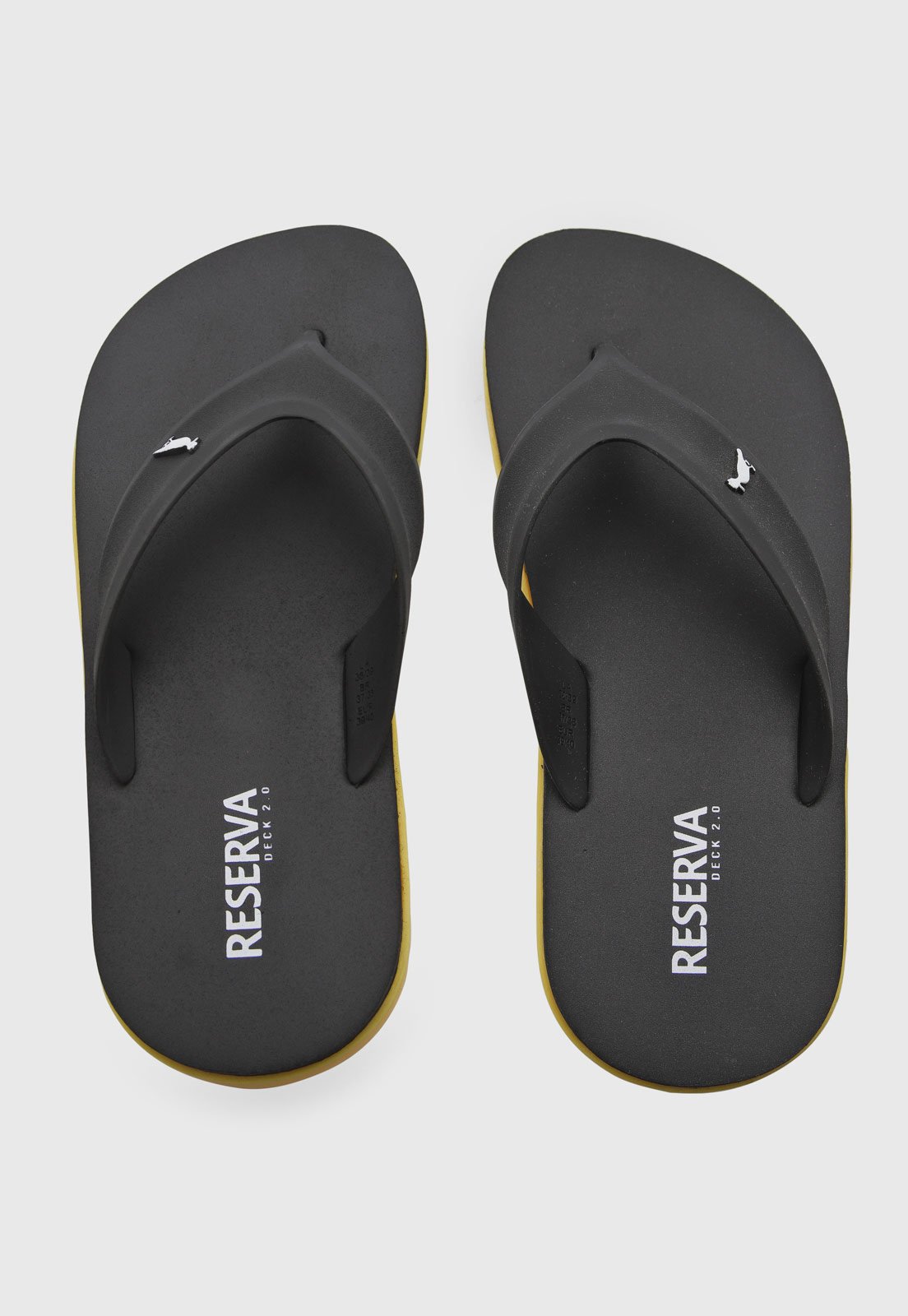 Chinelo Masculino Reserva Tiras Tradicionais Preto