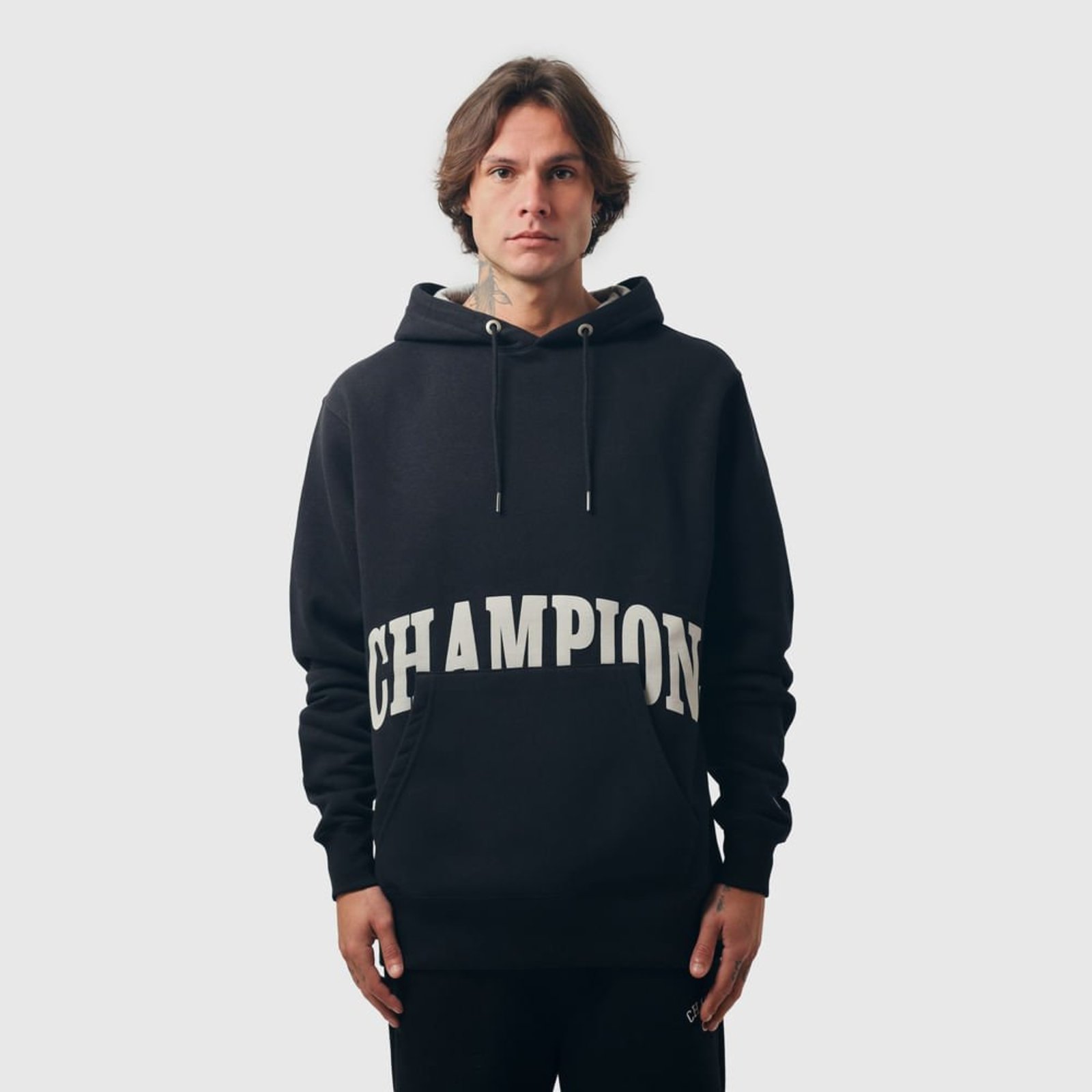 MOLETOM CANGURU CHAMPION ATHLETIC HOODIE COLLEGE INK