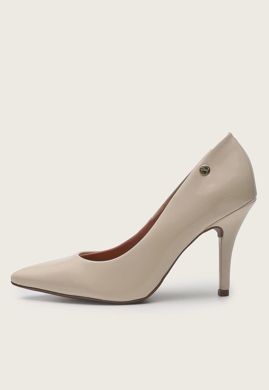 Scarpin Vizzano Salto Fino Off-White