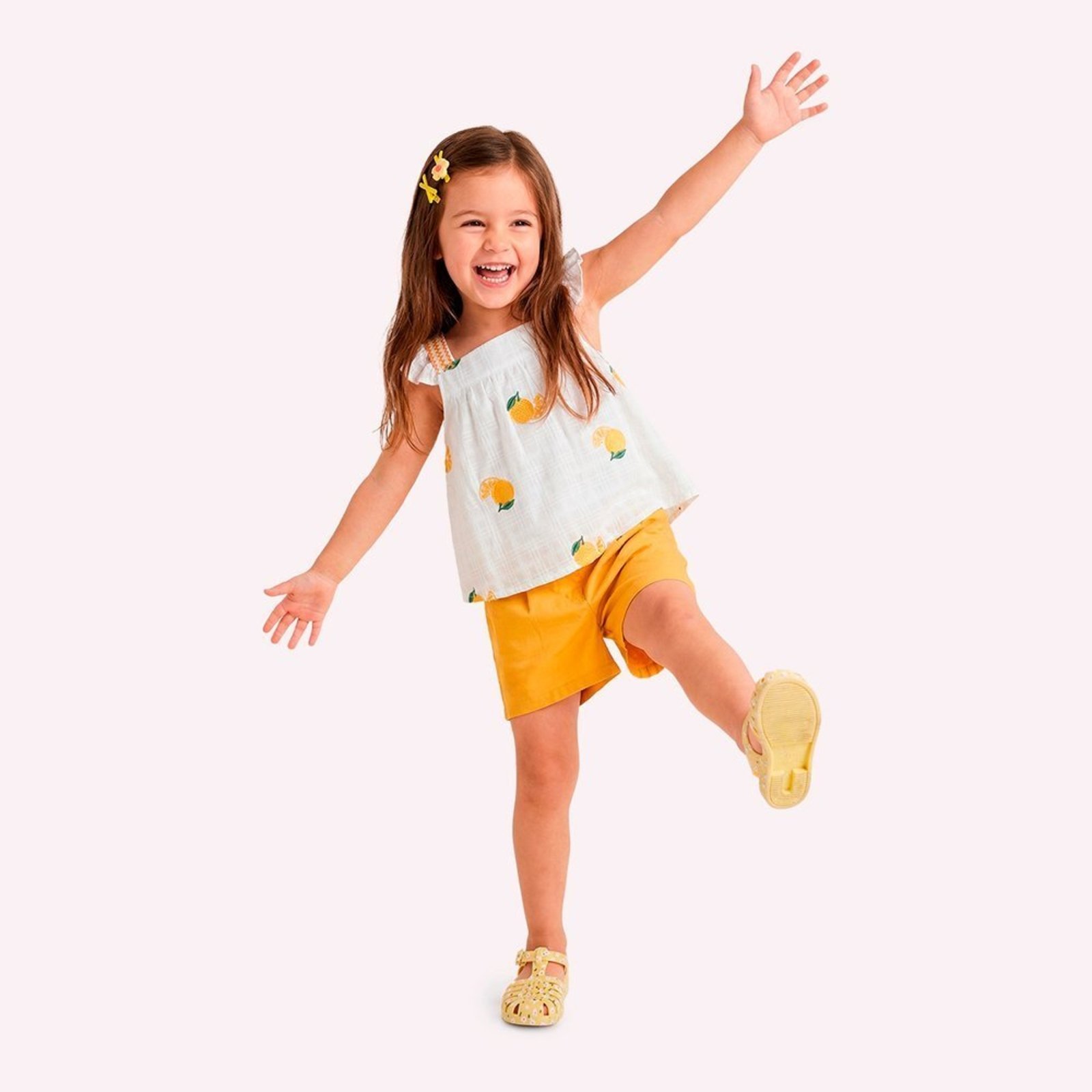 Infantil - Conjunto Menina Bordado Nanai