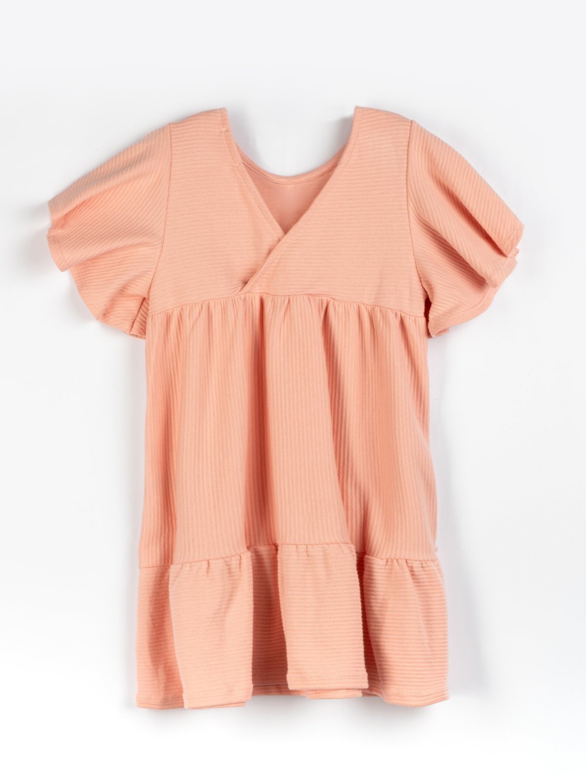 Vista 3 Infantil - Vestido Bugbee em Meia Malha Bugbee rosa