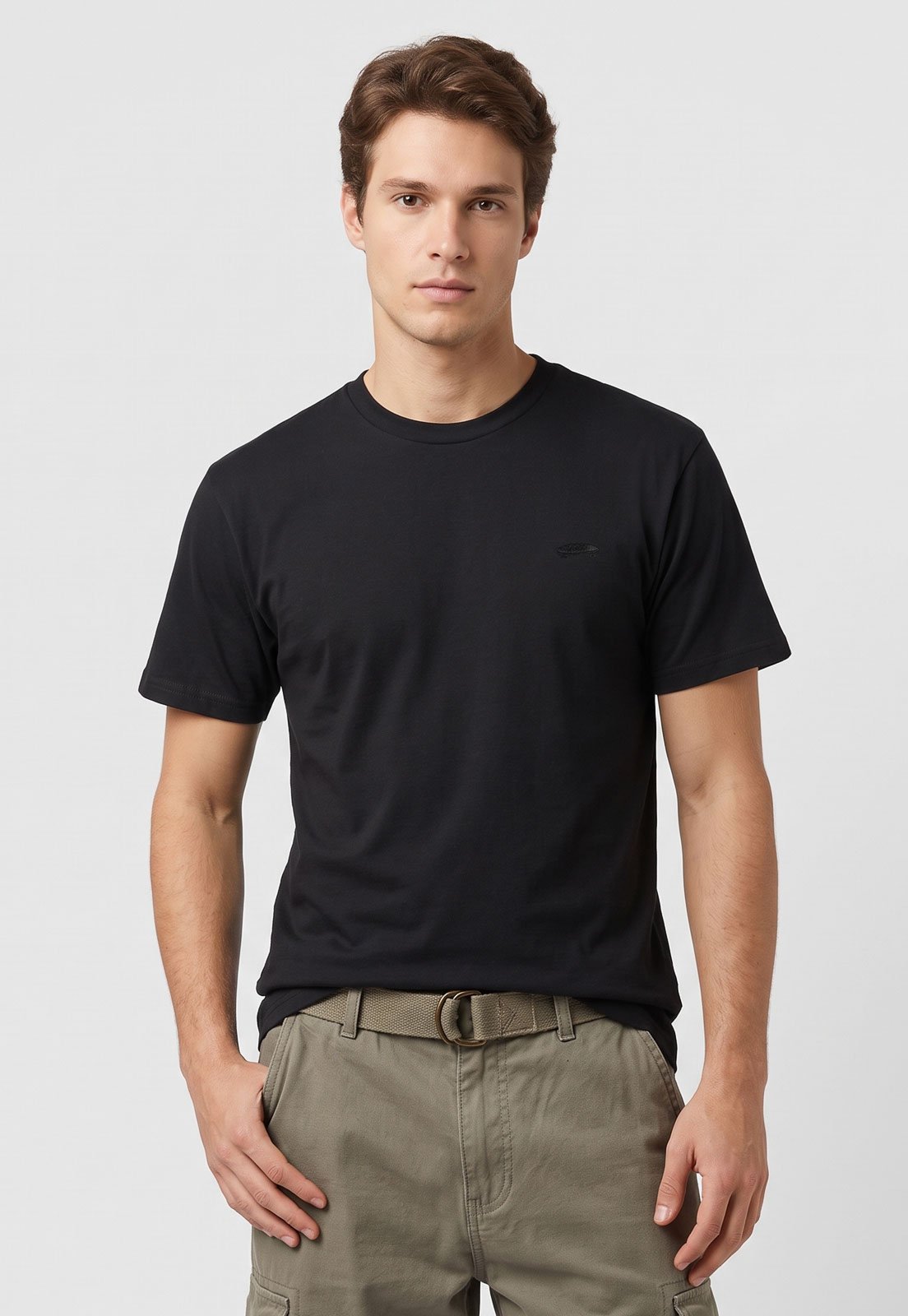 Camiseta Masculina Vans Salton SS Tee Preta