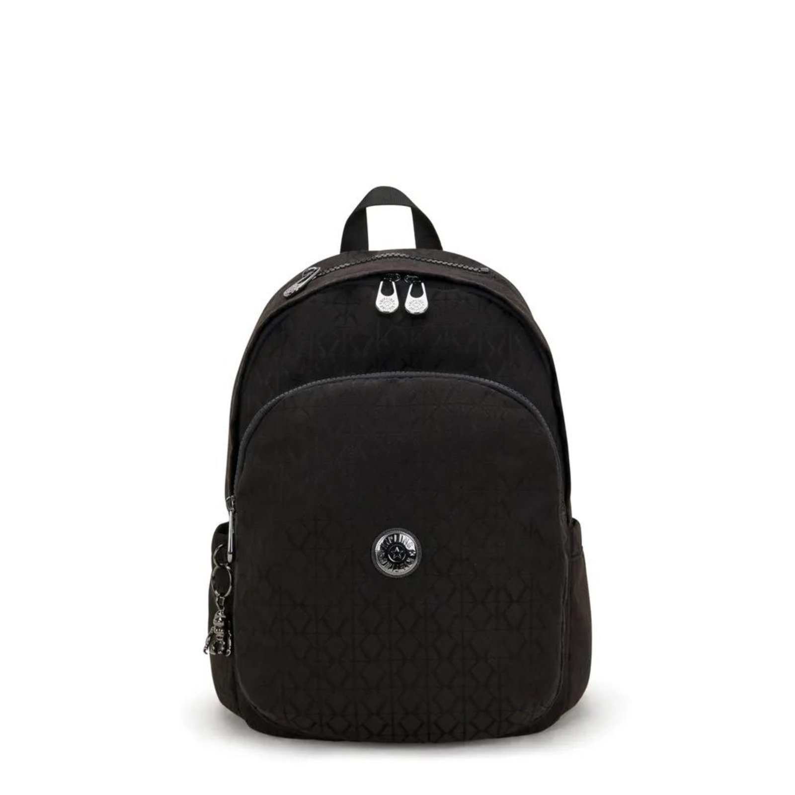 Vista 2 Mochila Kipling Delia Black Sign JQ preto black preto black