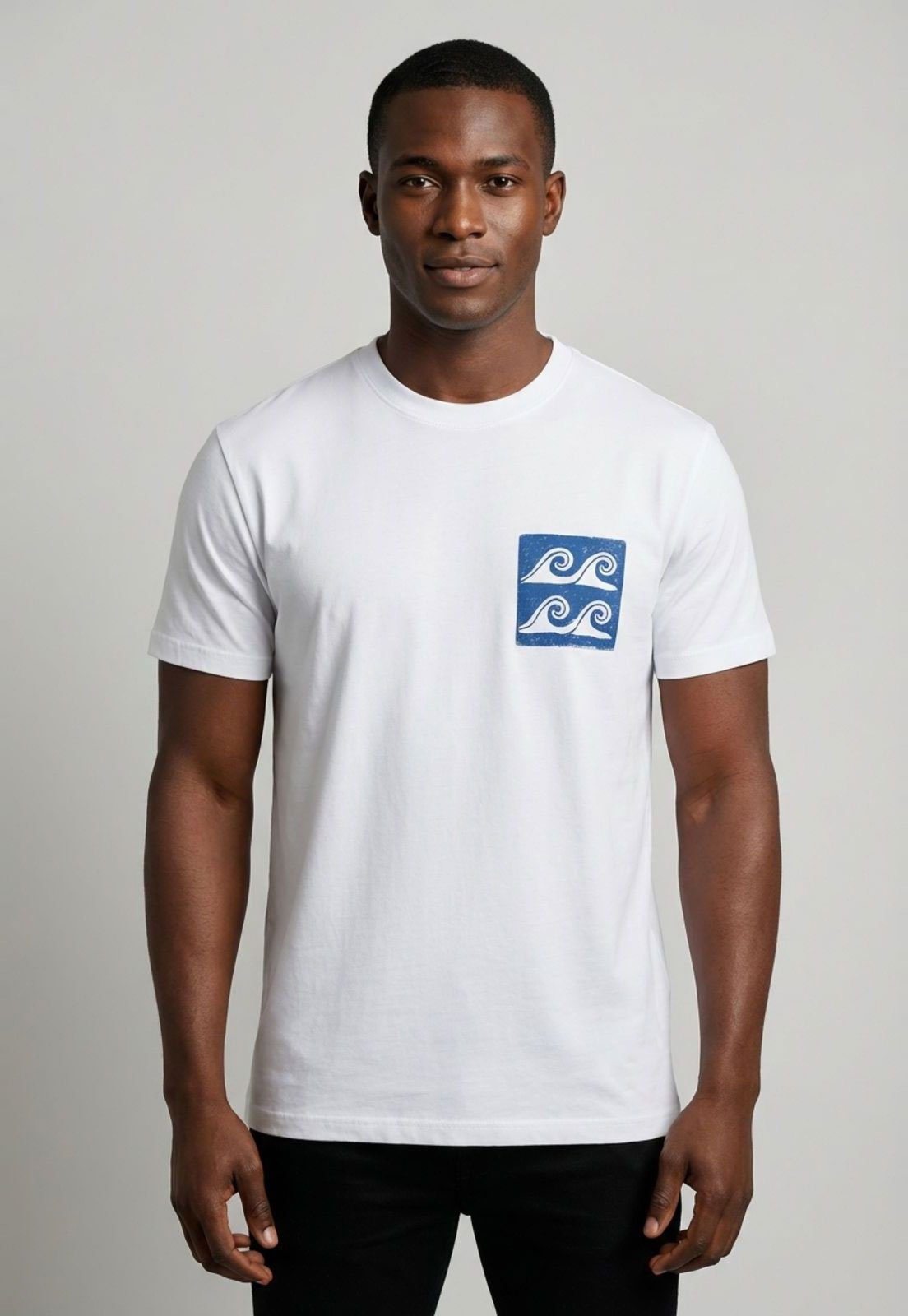 Camiseta Masculina Hang Loose Silk Waves Branca