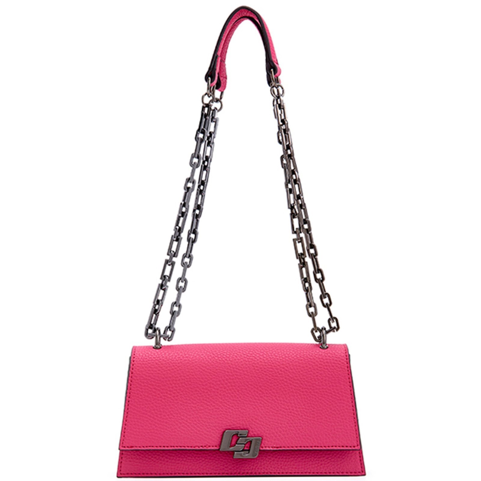 Bolsa Crossbody Colcci Icon Chain VE24 Rosa Feminino