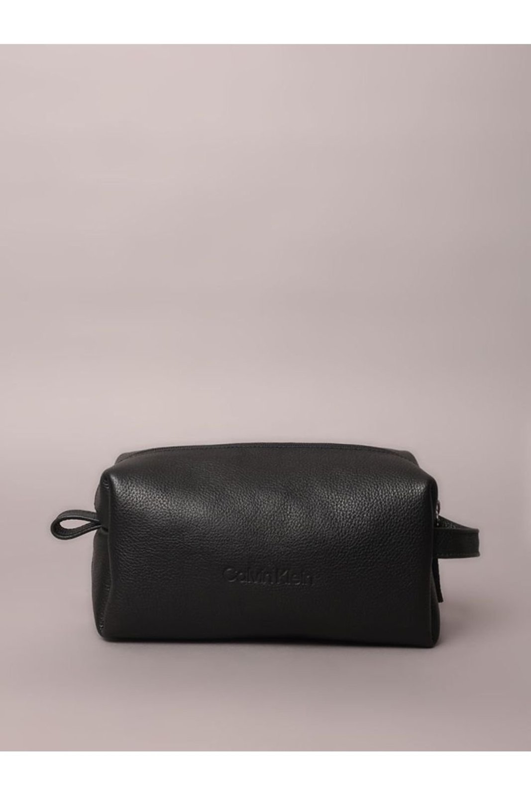 Necessaire Calvin Klein Couro - Preto