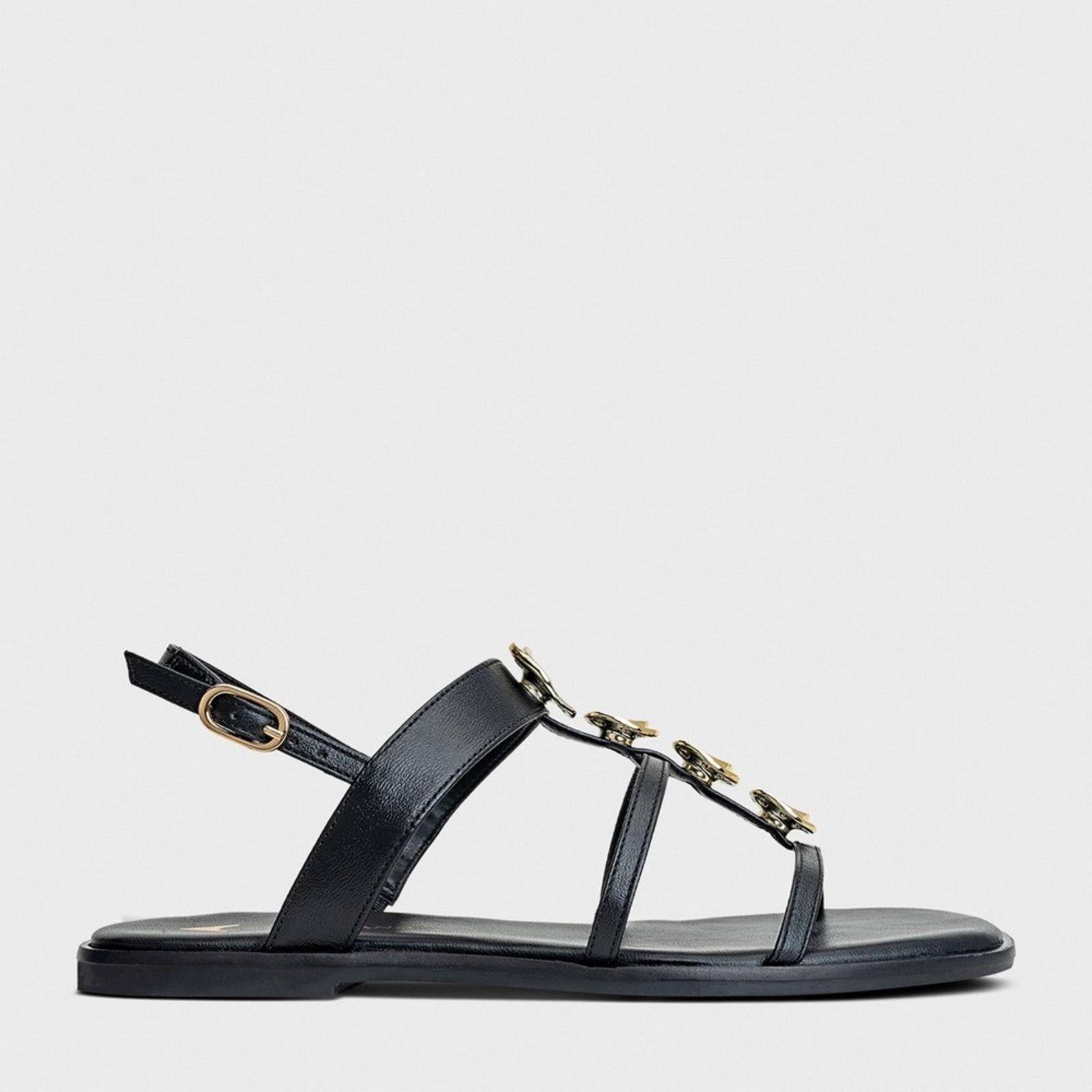 Rasteira Coin Carrano 777025 Preto