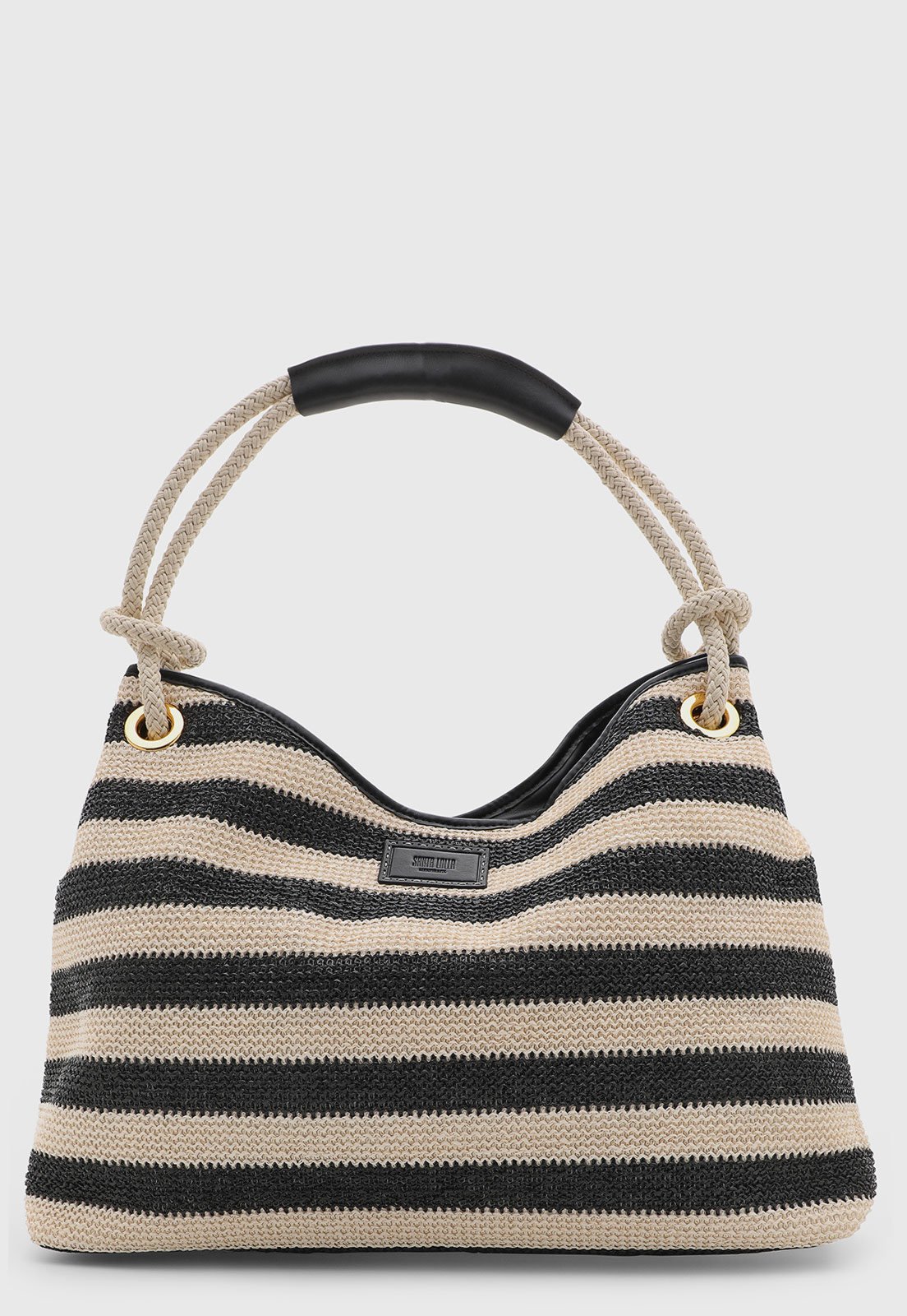 Bolsa Feminina Santa Lolla Listrada Preta