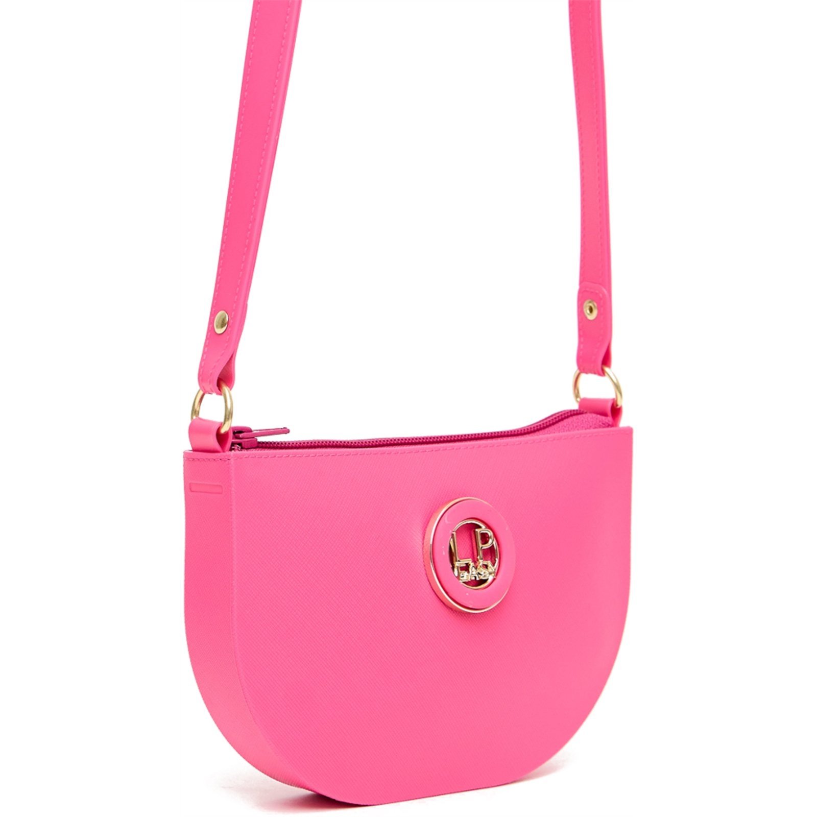 Bolsa Crossbody Easy Lança Perfume Logo Pr25 Rosa Feminino