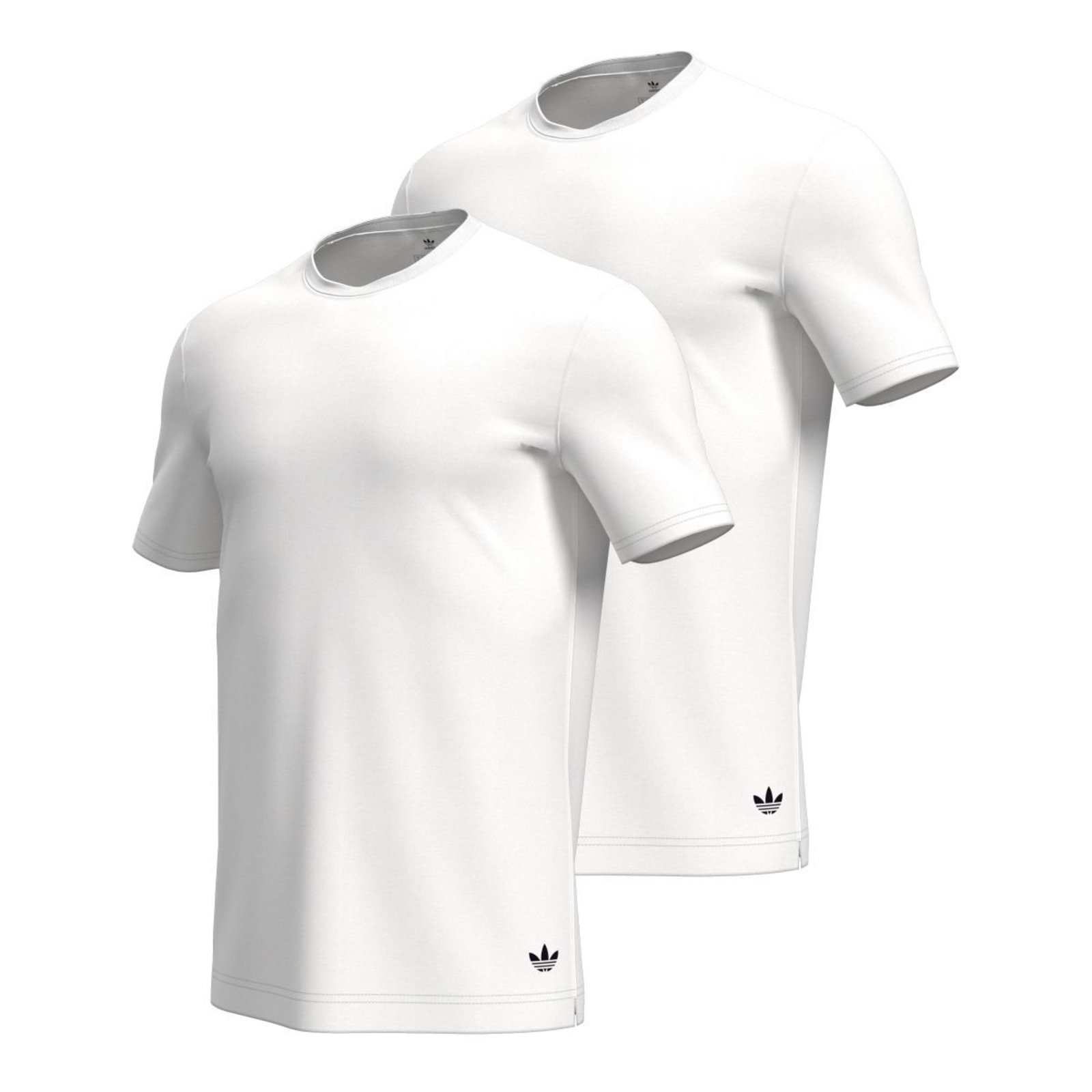 Kit com 2 Camisetas Gola Careca