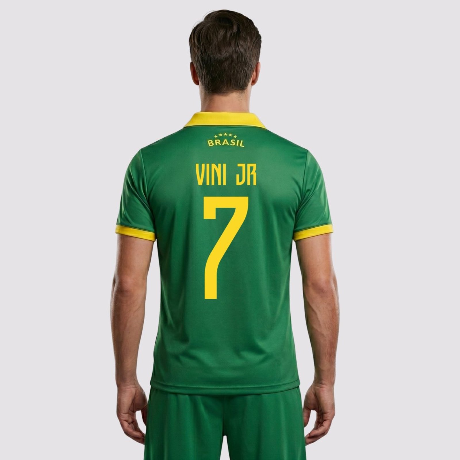 Camisa Brasil Seleção Verde 7 Vini Jr