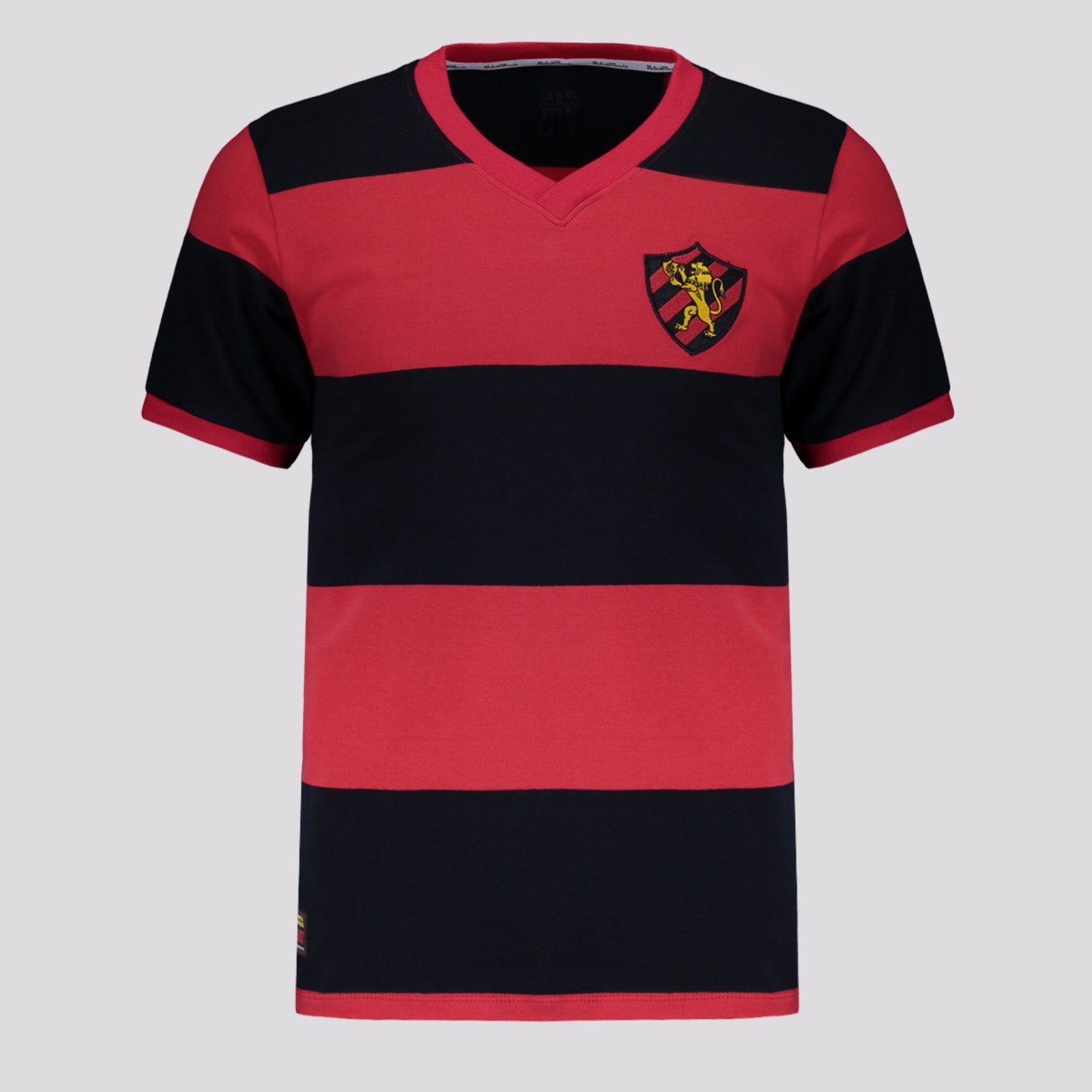 Camisa Retrô Sport Recife 1987 Vermelha e Preta
