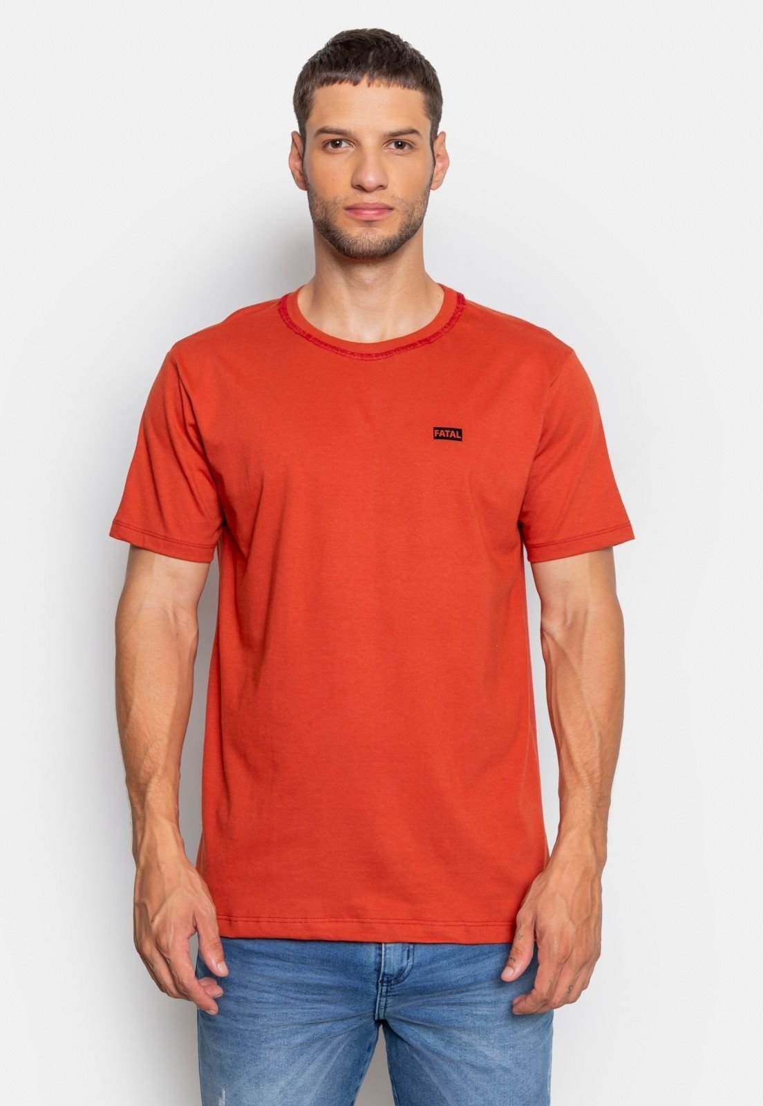 Camiseta Fatal Fashion Basic She Loves Vermelha