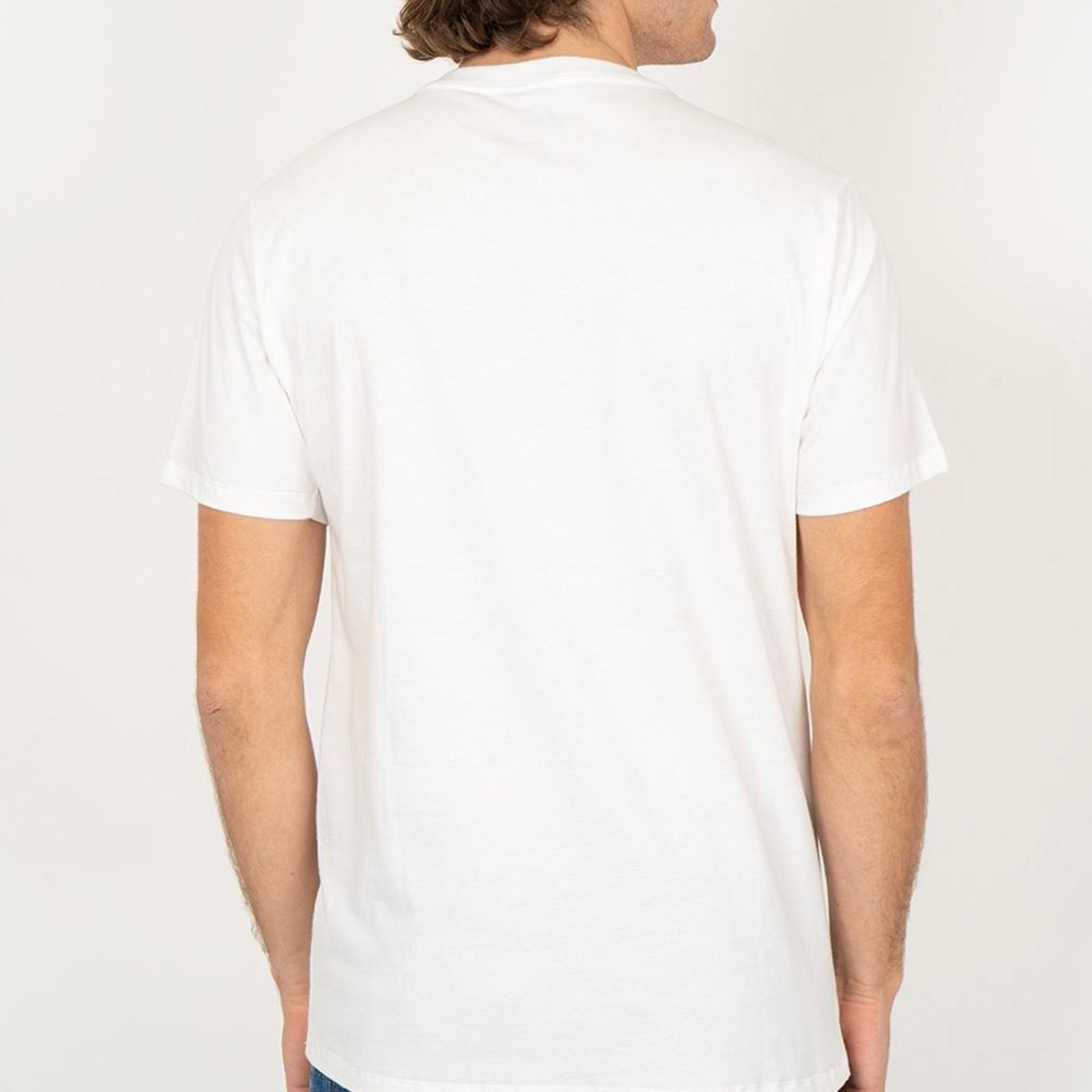 Camiseta Quiksilver Big Block SM26 Masculina Snow White