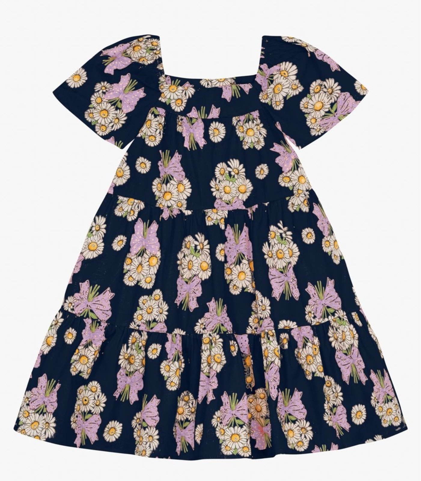 Infantil – Vestido Estampado Trick Nick Azul