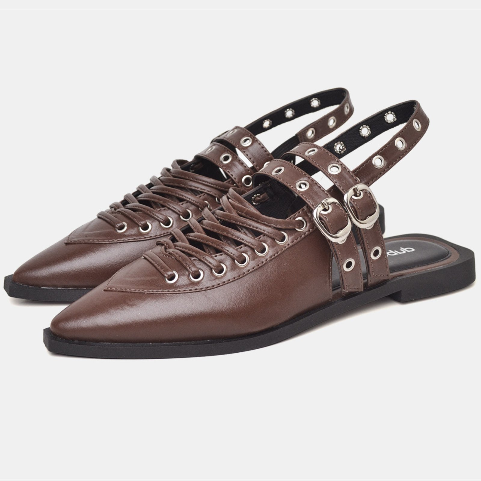 Sapatilha Feminina Detalhes Em Metal DUBUY 1308FG