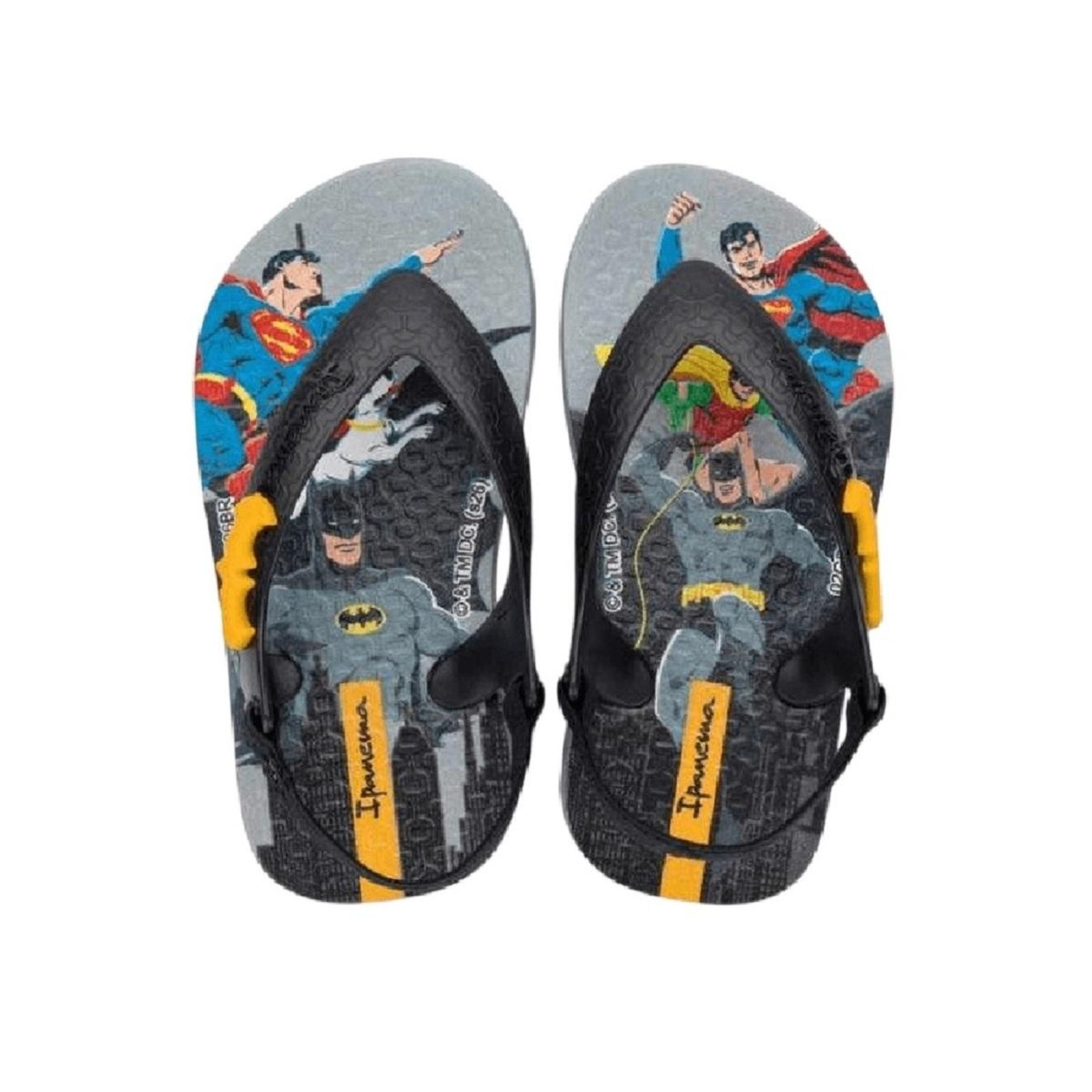 Infantil - Chinelo Menino Liga da Justiça Ipanema 27544 Cinza