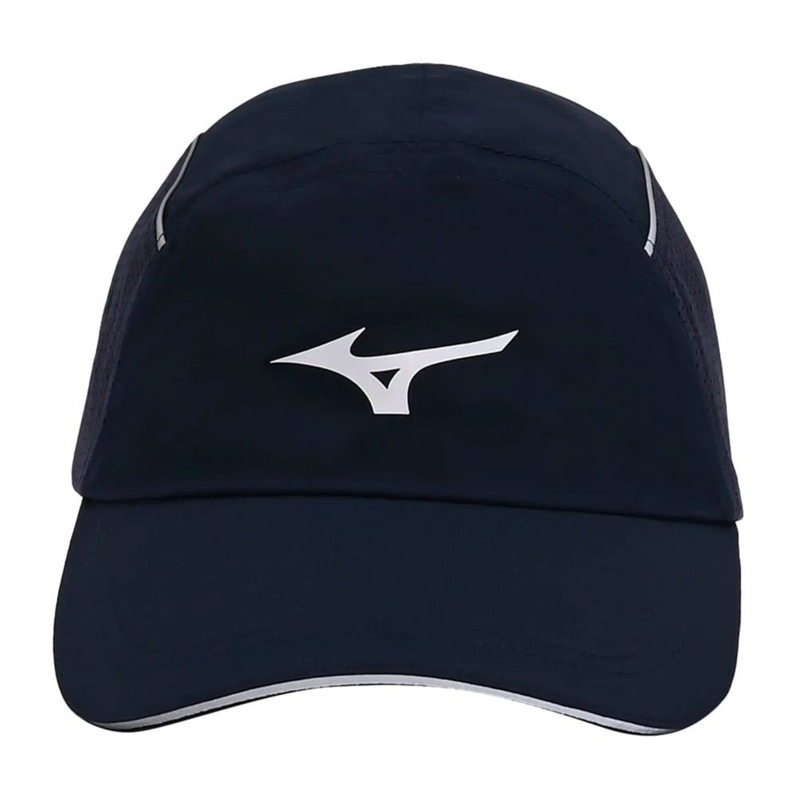 Vista 3 Boné Unissex Mizuno Aero Tecido Leve Refletivo Escuro Mizuno azul
