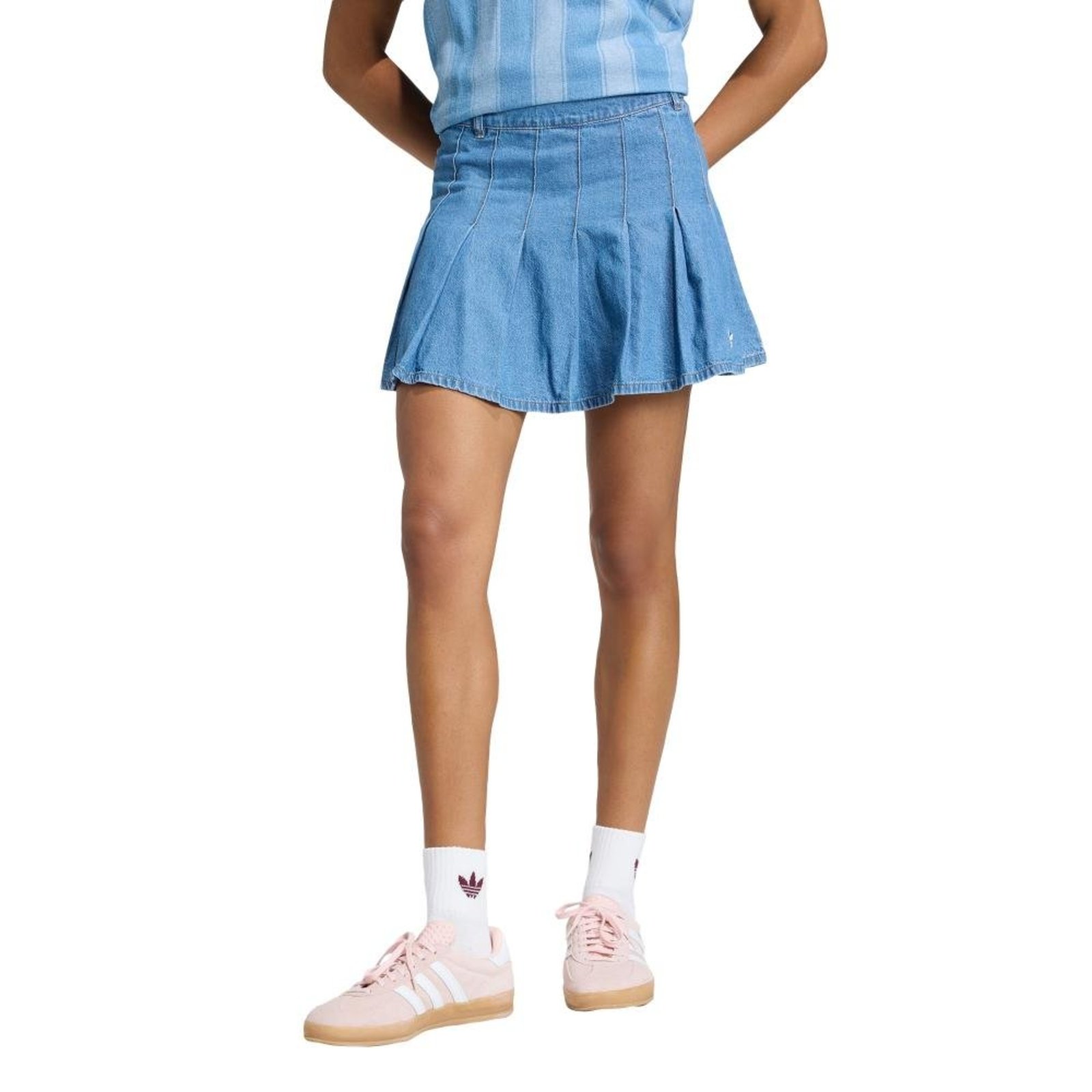 SAIA JEANS PREGUEADA adidas Originals Azul